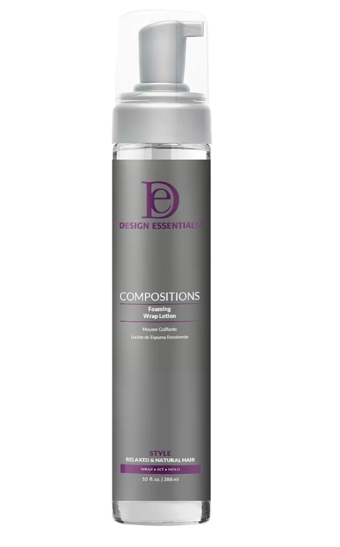 Design Essentials Compositions Foaming Wrap Lotion for All Hair Types. Create (Set)