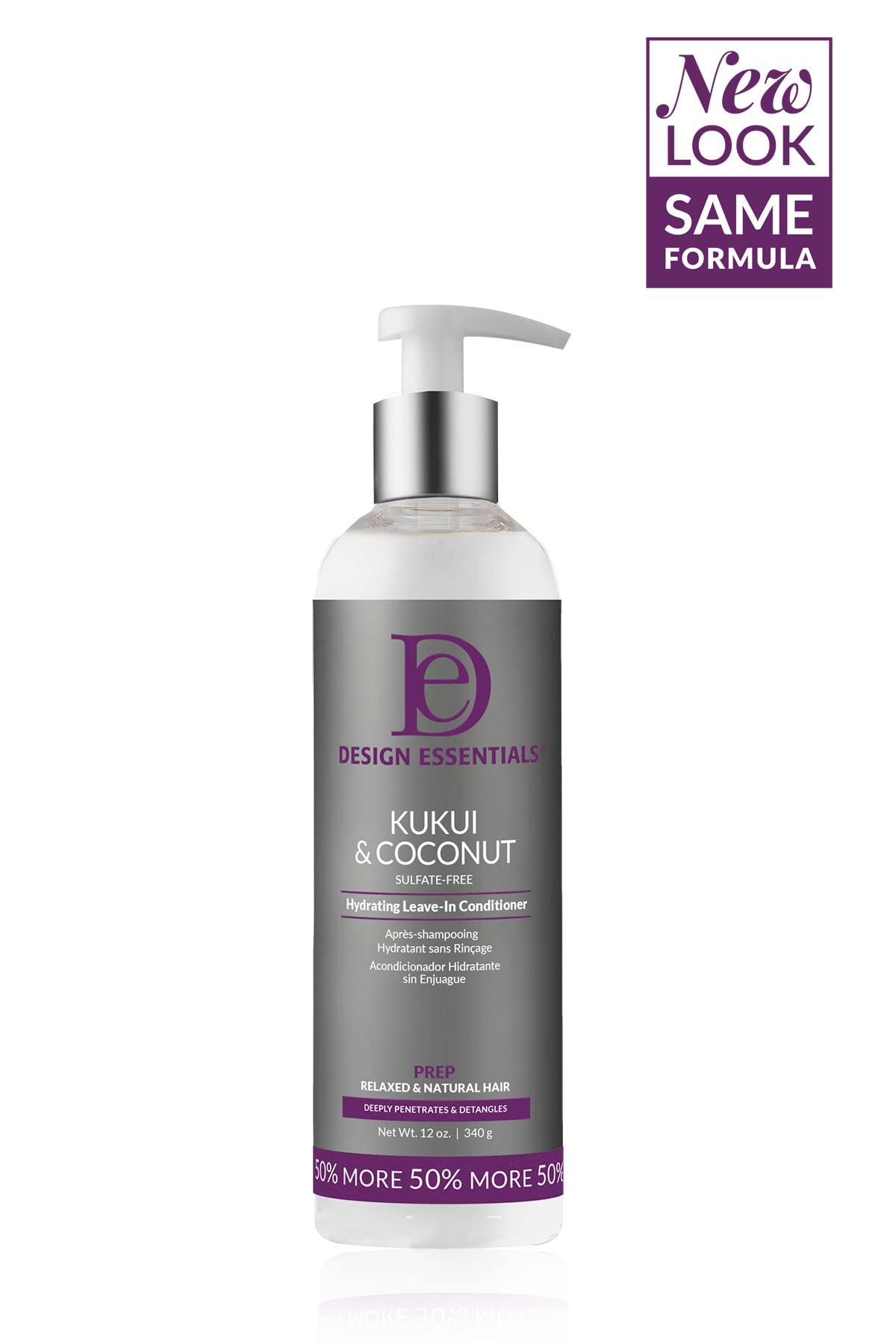 Design Essentials Kukui and Coconut Hydrating Leave In Conditioner Sulfate Free - Thumbnail 2