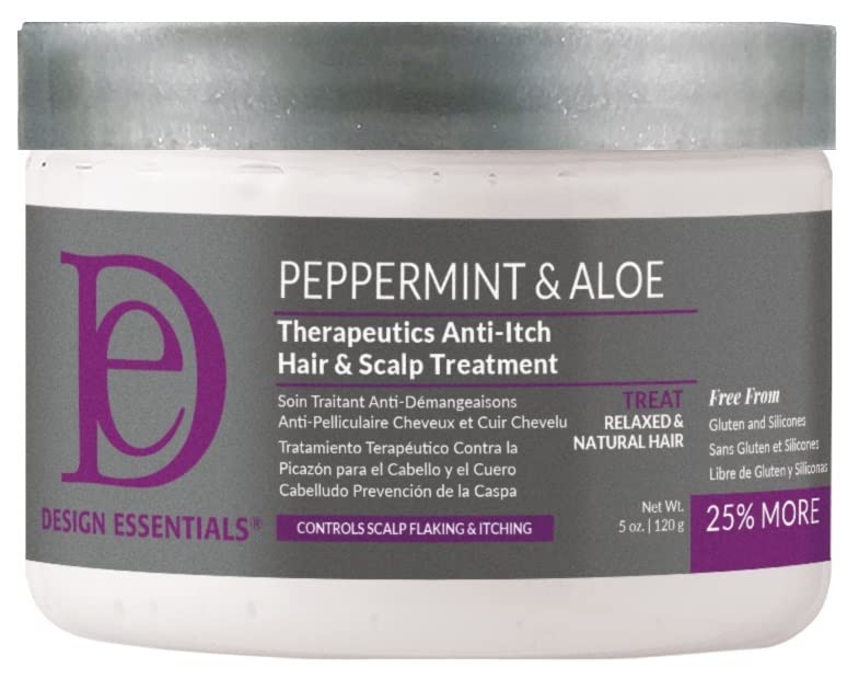 Design Essentials Peppermint Aloe Therapeutics Anti Itch Hair + Scalp Treatment - Thumbnail 2