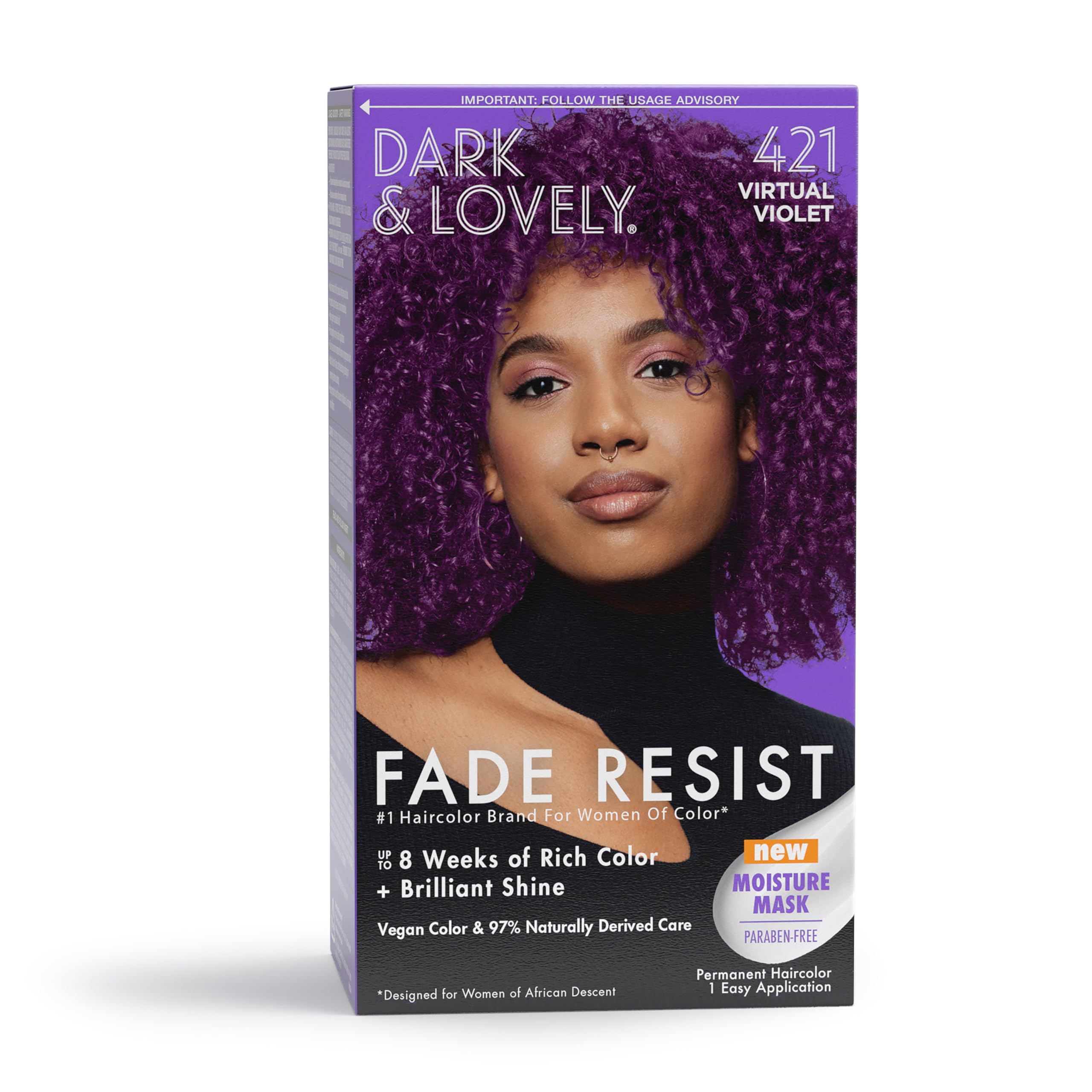 Softsheen Carson Dark and Lovely Hair Dye Fade Resist Hair Color With