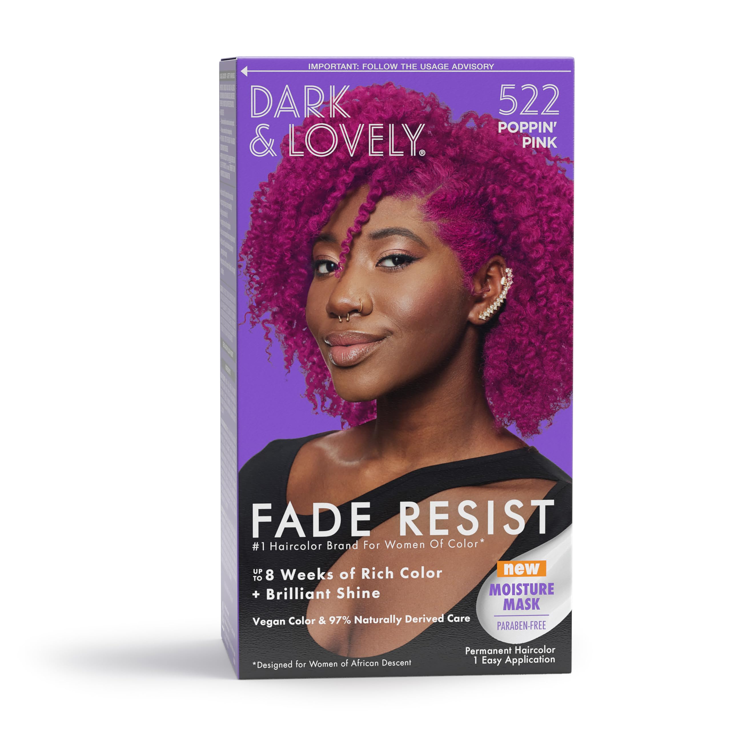 Softsheen Carson Dark and Lovely Hair Dye Fade Resist Hair Color With