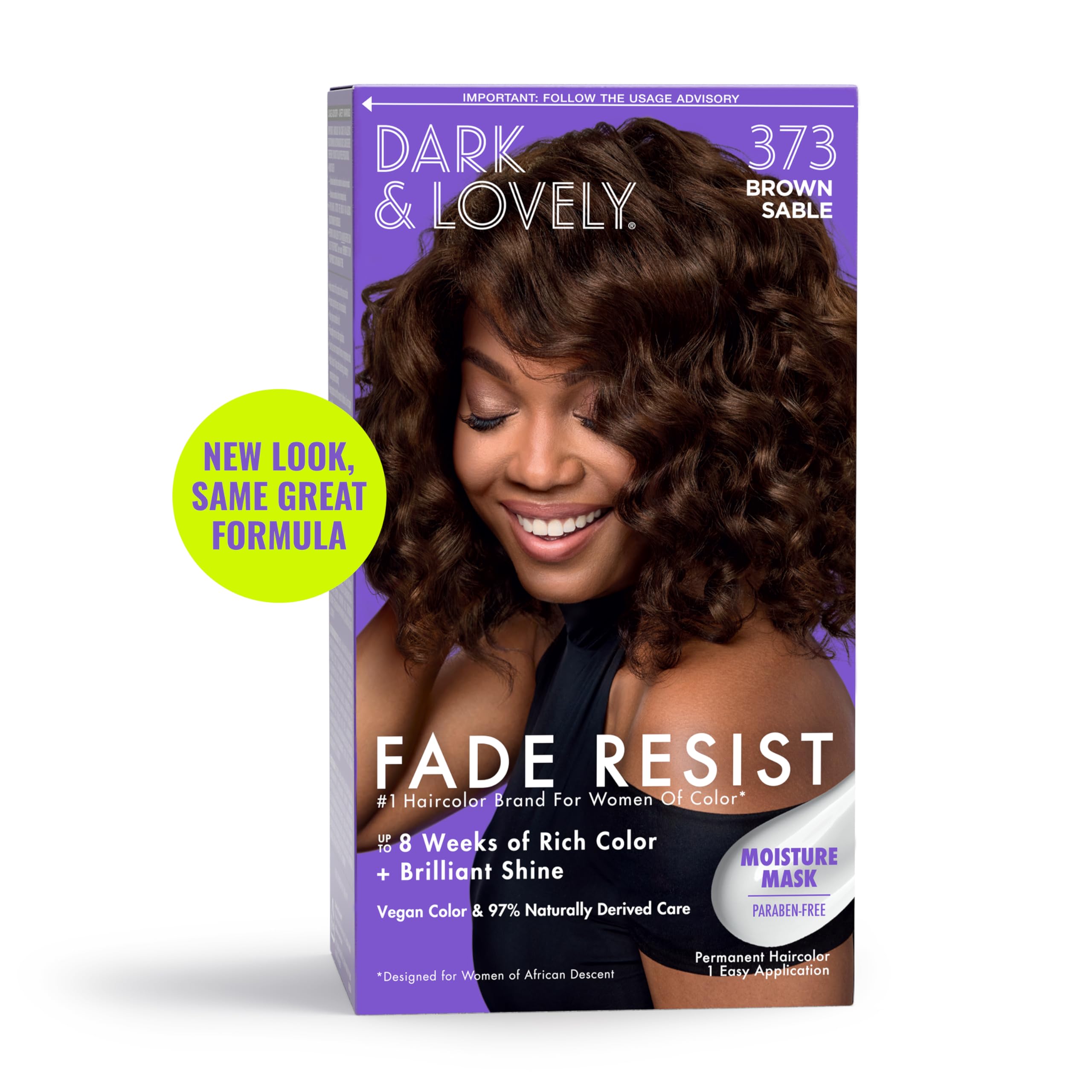 Softsheen Carson Dark and Lovely Fade Resist Rich Conditioning Color Brown - Thumbnail 2