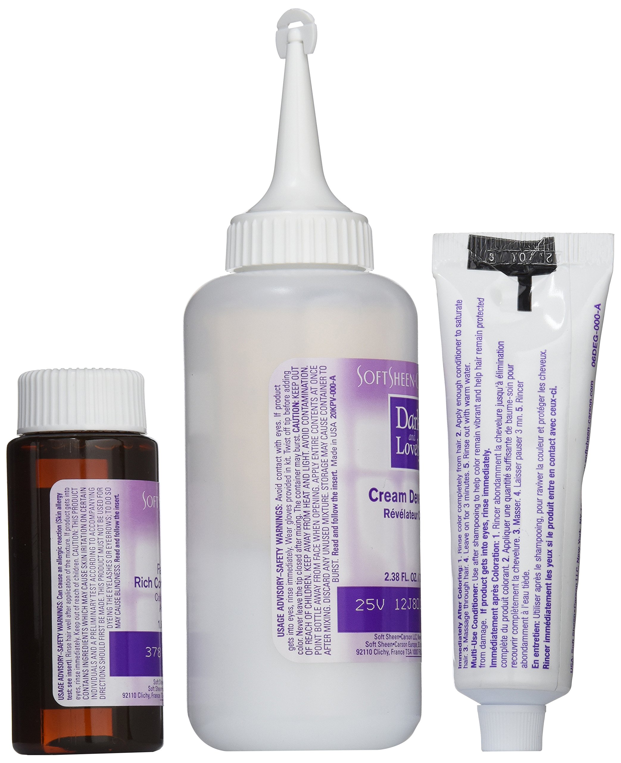 Softsheen Carson Long Lasting True To Tone Colour Permanent Honey Blonde 378 - Thumbnail 3