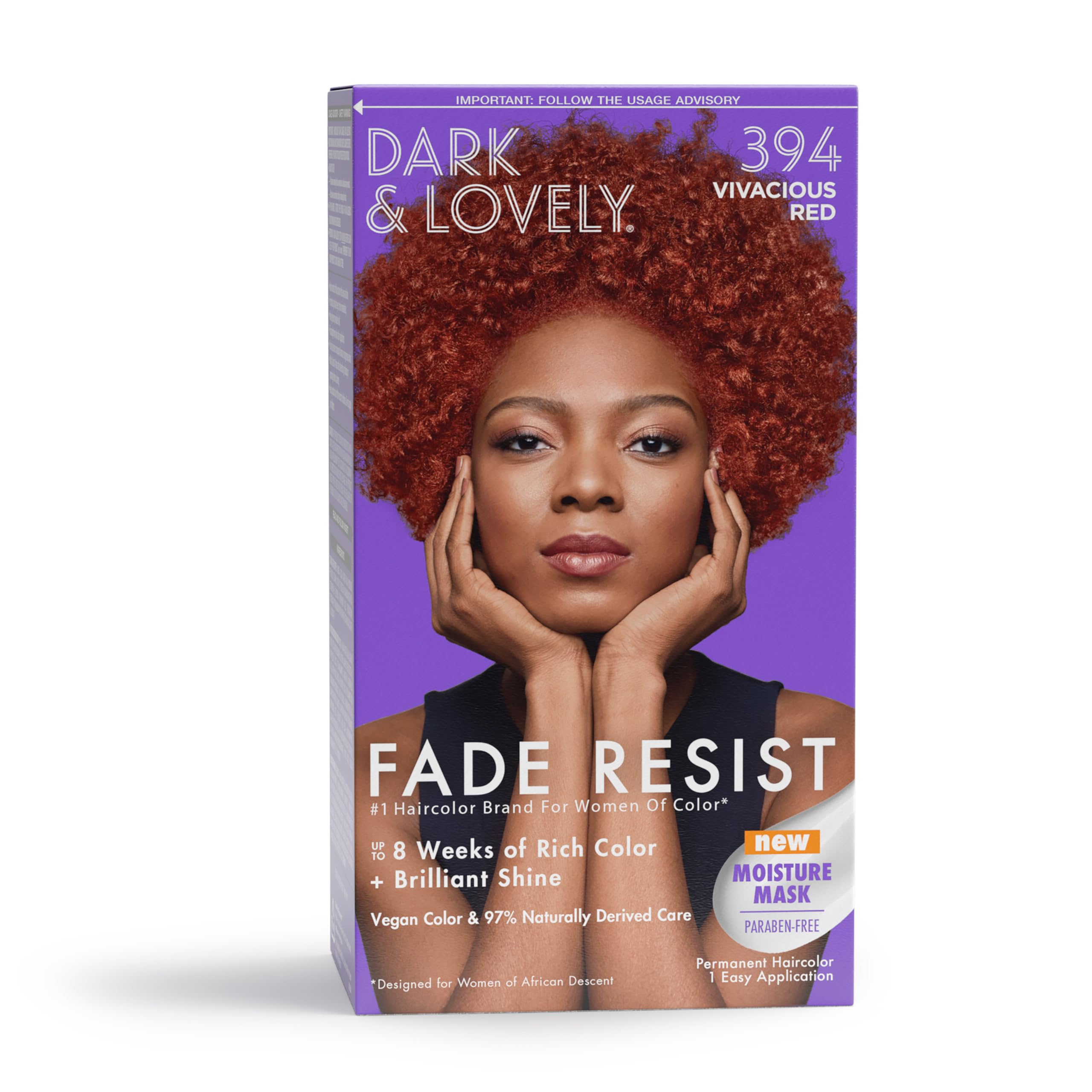 Softsheen Carson Dark and Lovely Fade Resist Rich Conditioning Color Vivacious