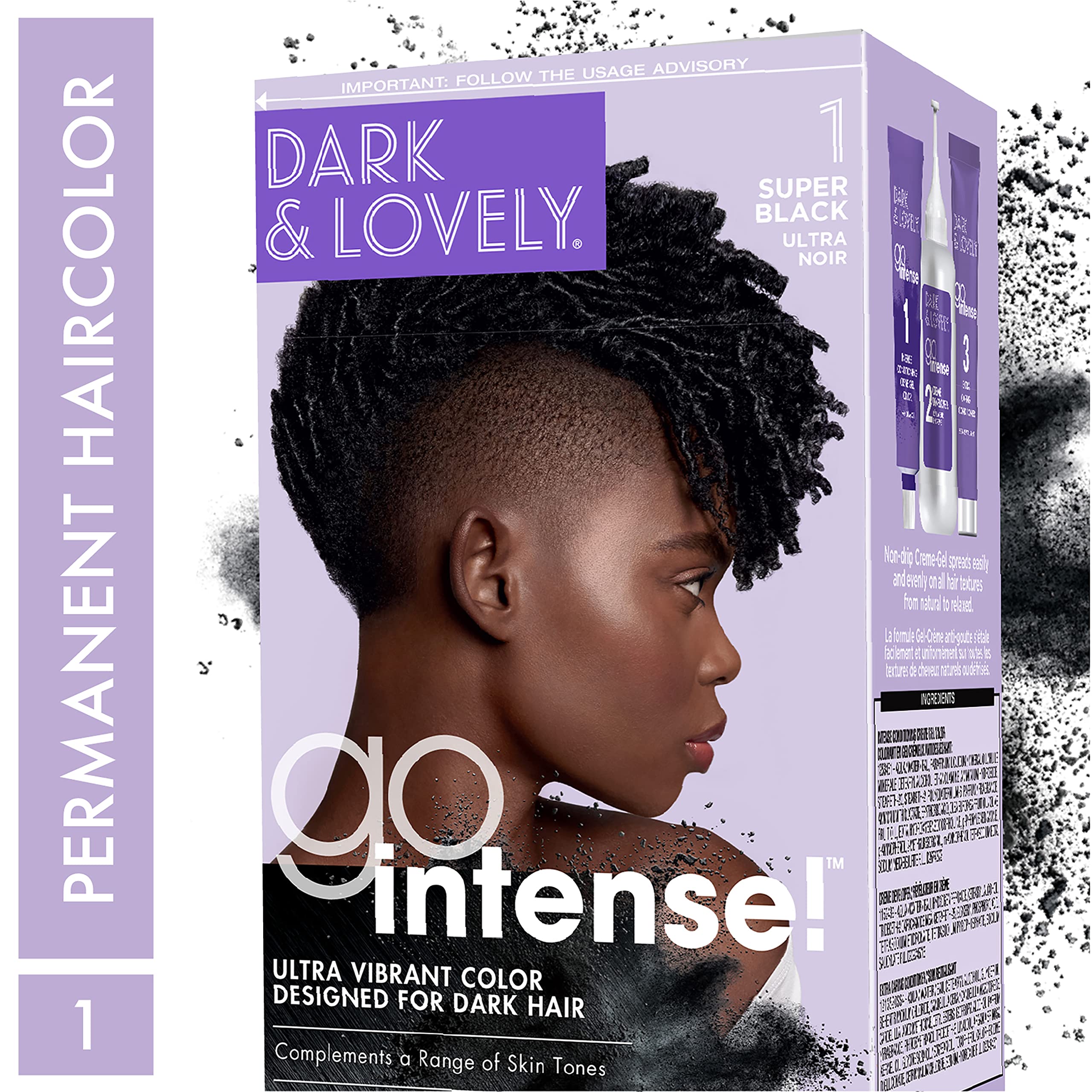 Softsheen Carson Dark and Lovely Ultra Vibrant Permanent Hair Color Go Intense - Thumbnail 2