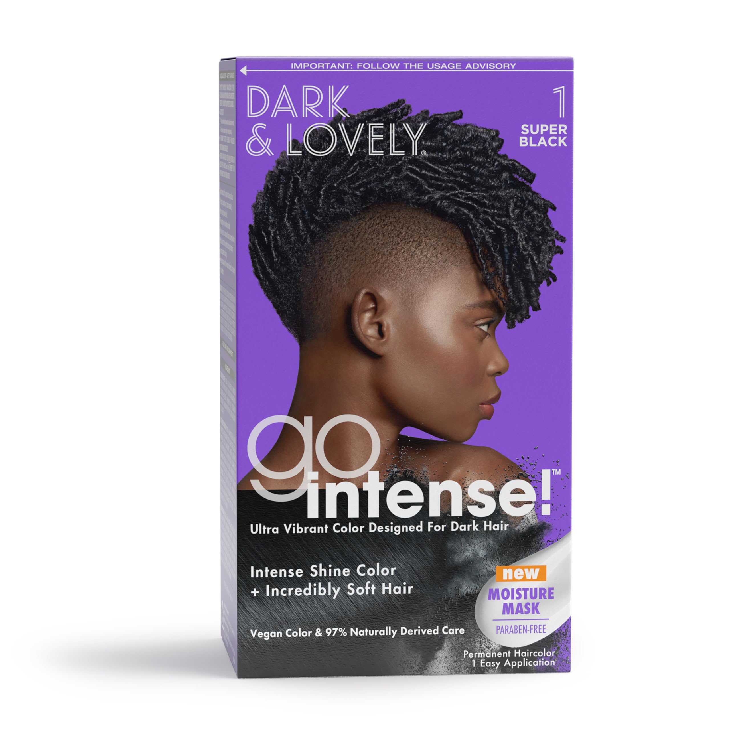 Softsheen Carson Dark and Lovely Ultra Vibrant Permanent Hair Color Go Intense