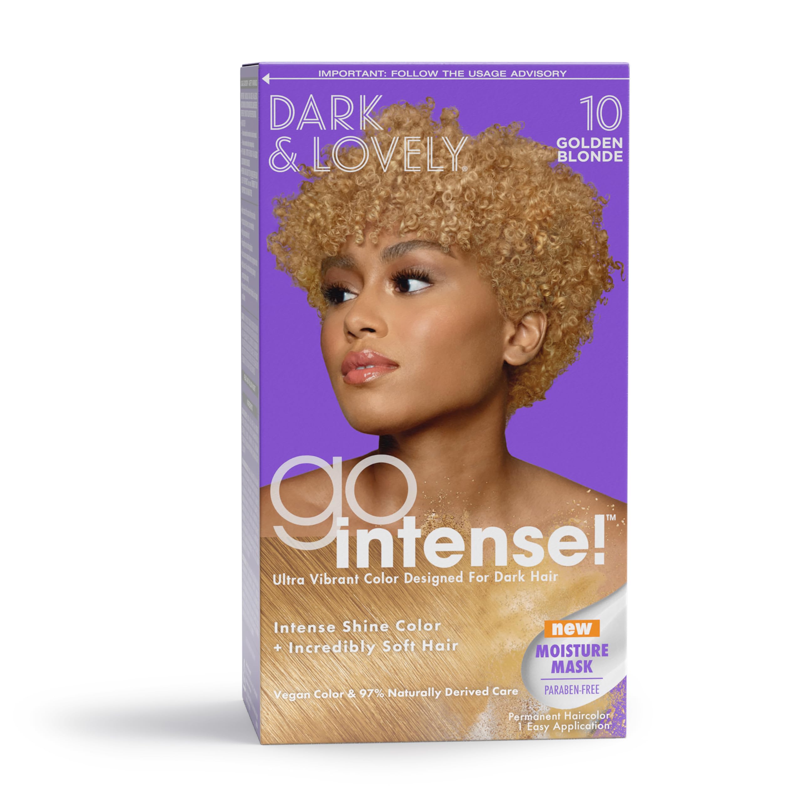 Softsheen Carson Dark and Lovely Ultra Vibrant Permanent Hair Color Go Intense