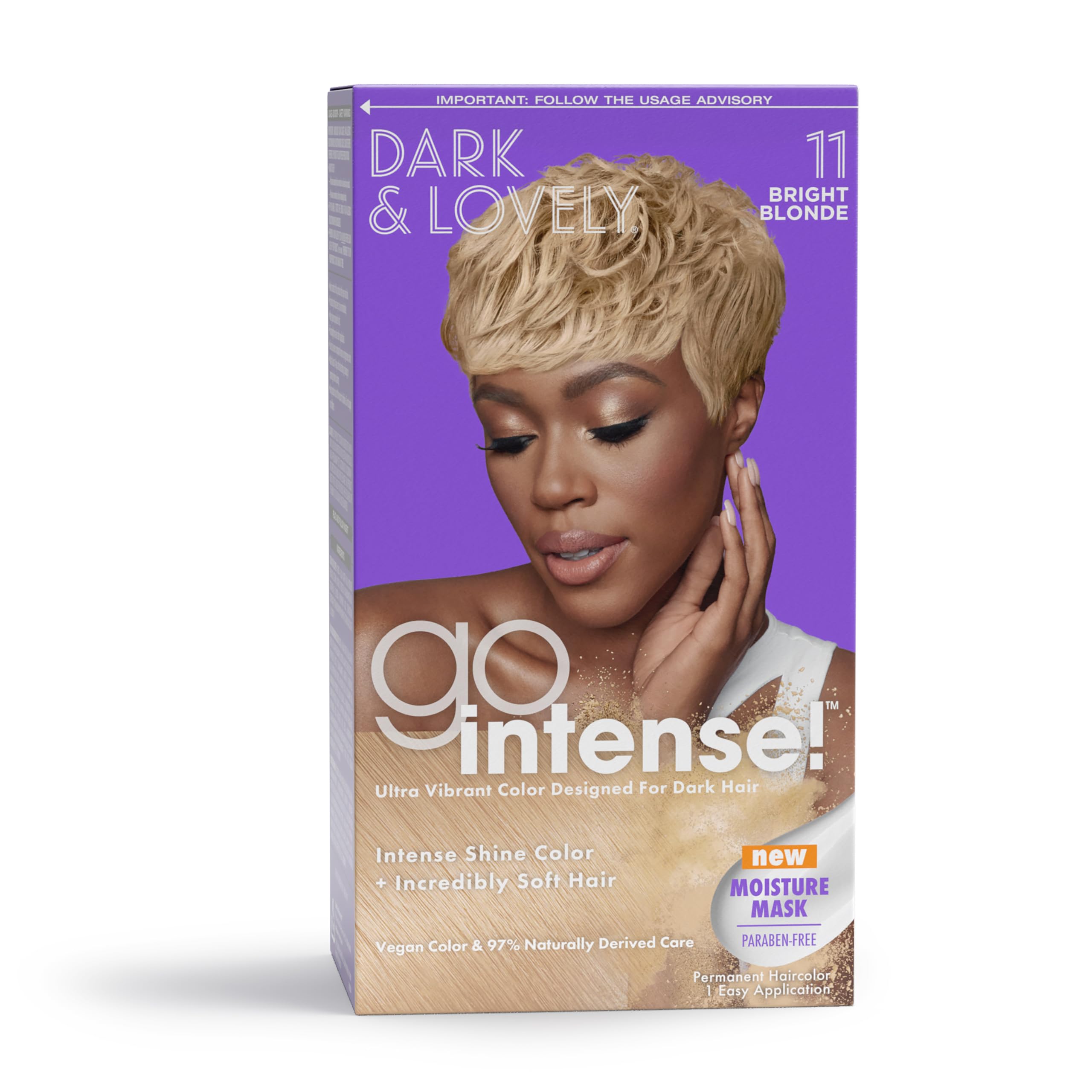 Softsheen Carson Dark and Lovely Ultra Vibrant Permanent Hair Color Go Intense