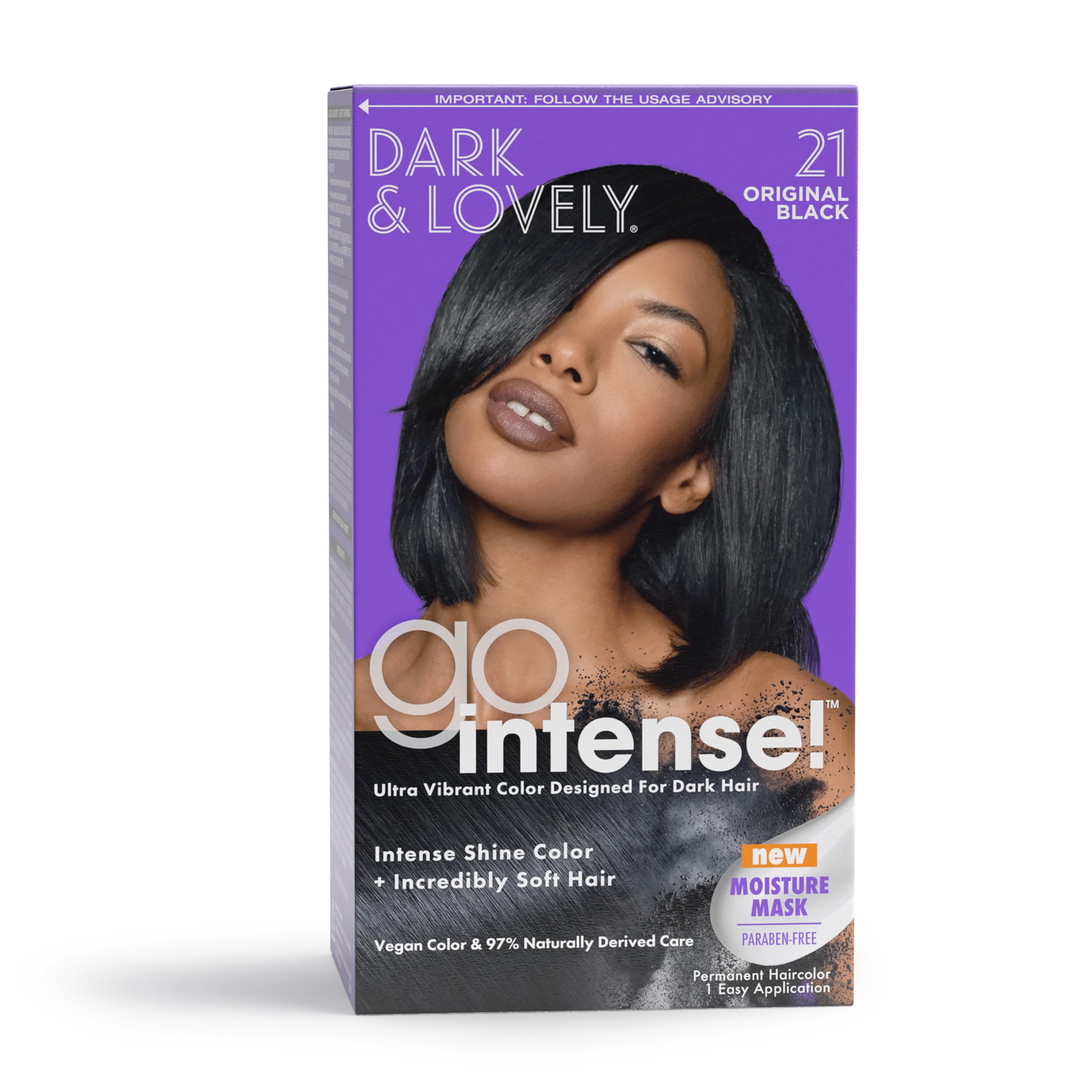 Softsheen Carson Dark and Lovely Ultra Vibrant Permanent Hair Color Go Intense
