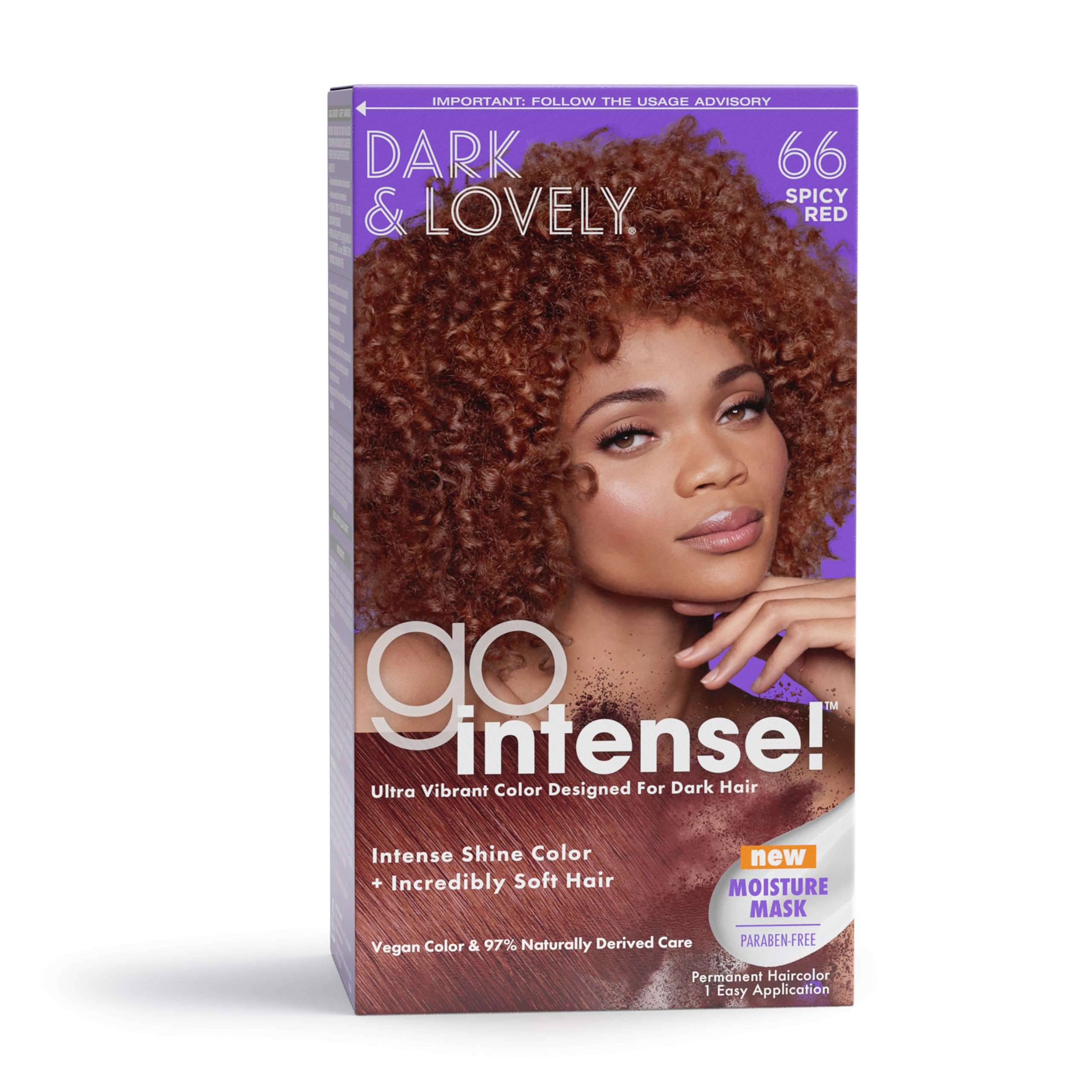 Softsheen Carson Dark and Lovely Ultra Vibrant Permanent Hair Color Go Intense
