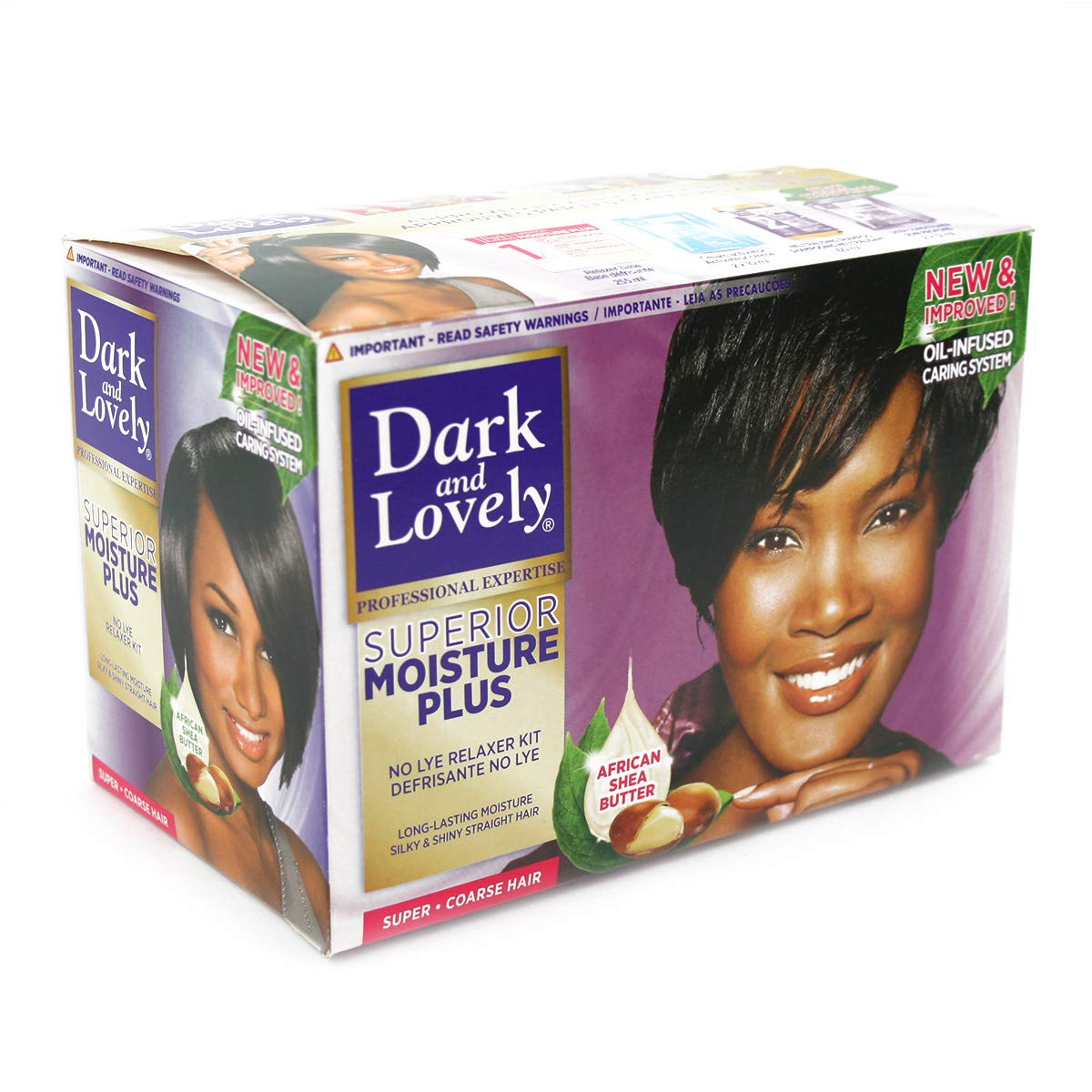 Healthy Gloss 5 Relaxer Kit Super Hair Color Women By Dark and Lovely - Thumbnail 2
