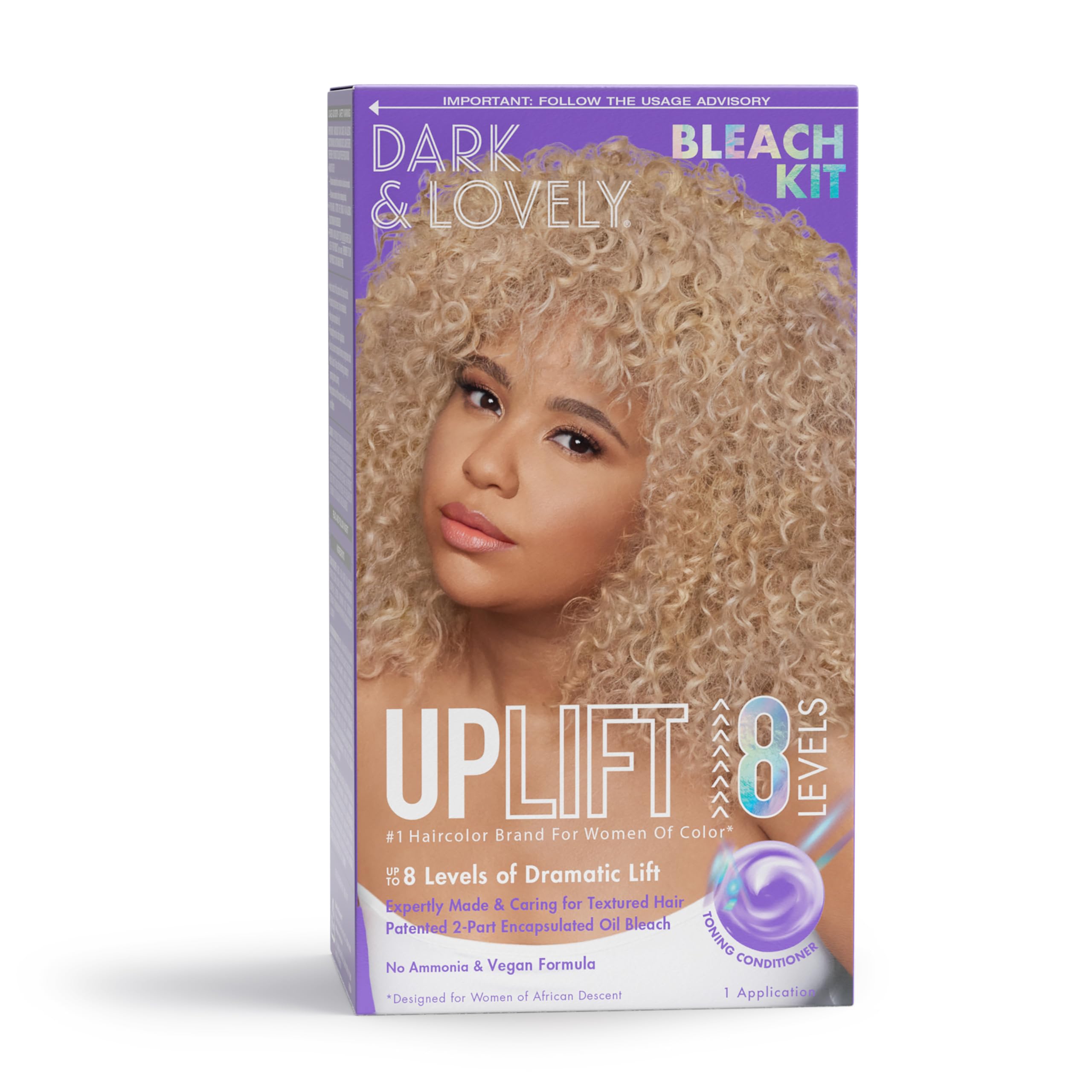 Softsheen Carson Interbeauty Dark and Lovely® Uplift Bleaching Kit With Powder