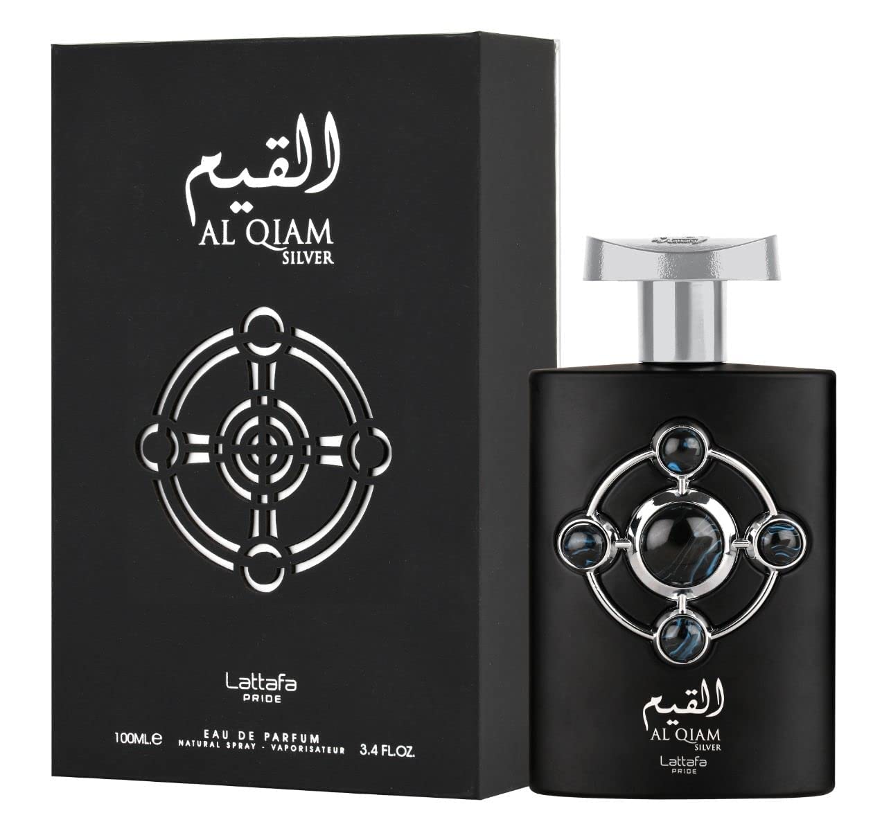 Lattafa Perfumes Al Qiam Silver for Unisex Unisex EDP 3.4 oz