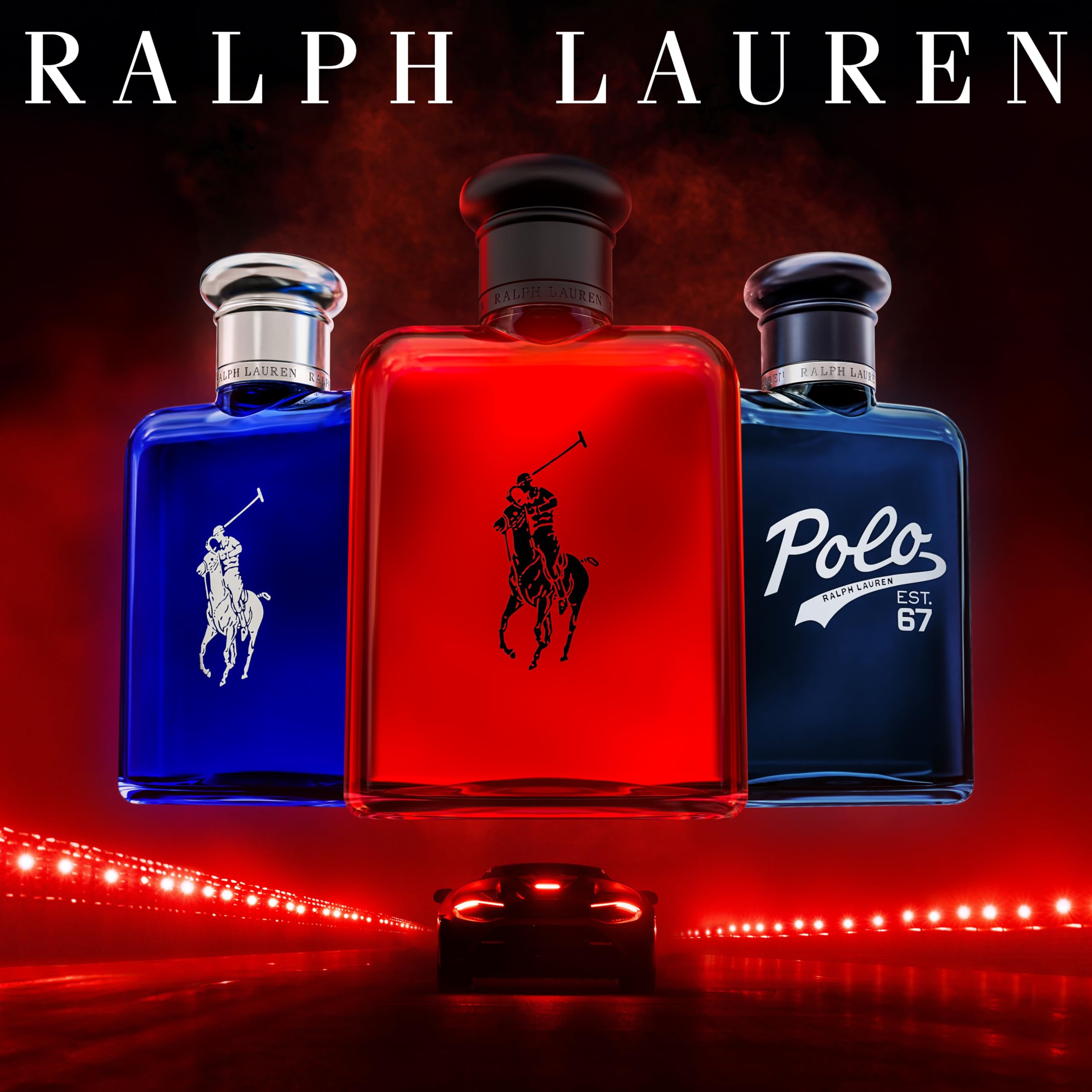 [Set] Ralph Lauren Fragrances World of Polo Cologne Polo Red Polo Blue Polo 67 3