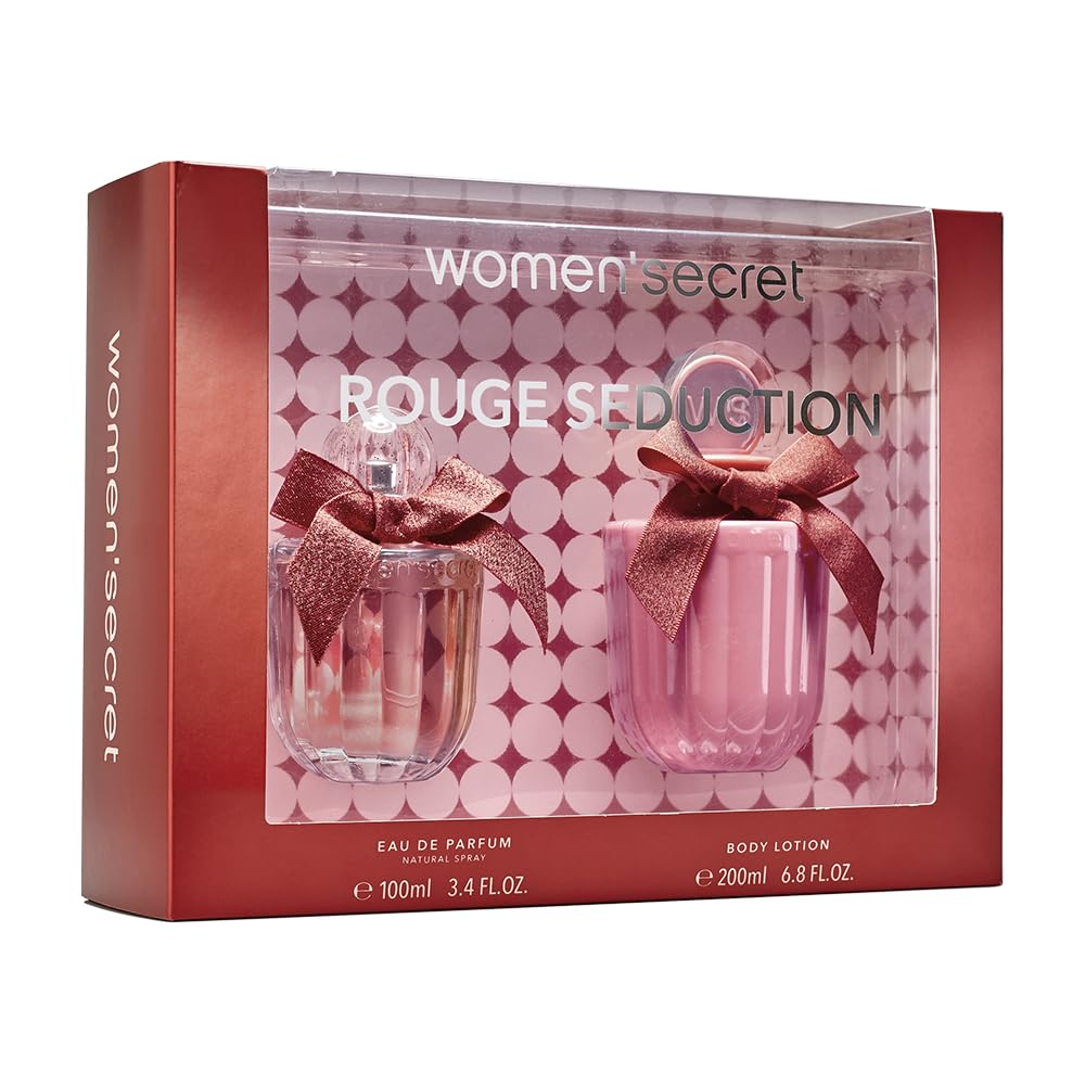 [Set] Secret Rouge Seduction 3.4 L + 6.8 Bl Spain 4pcs Bybox For Women EDP