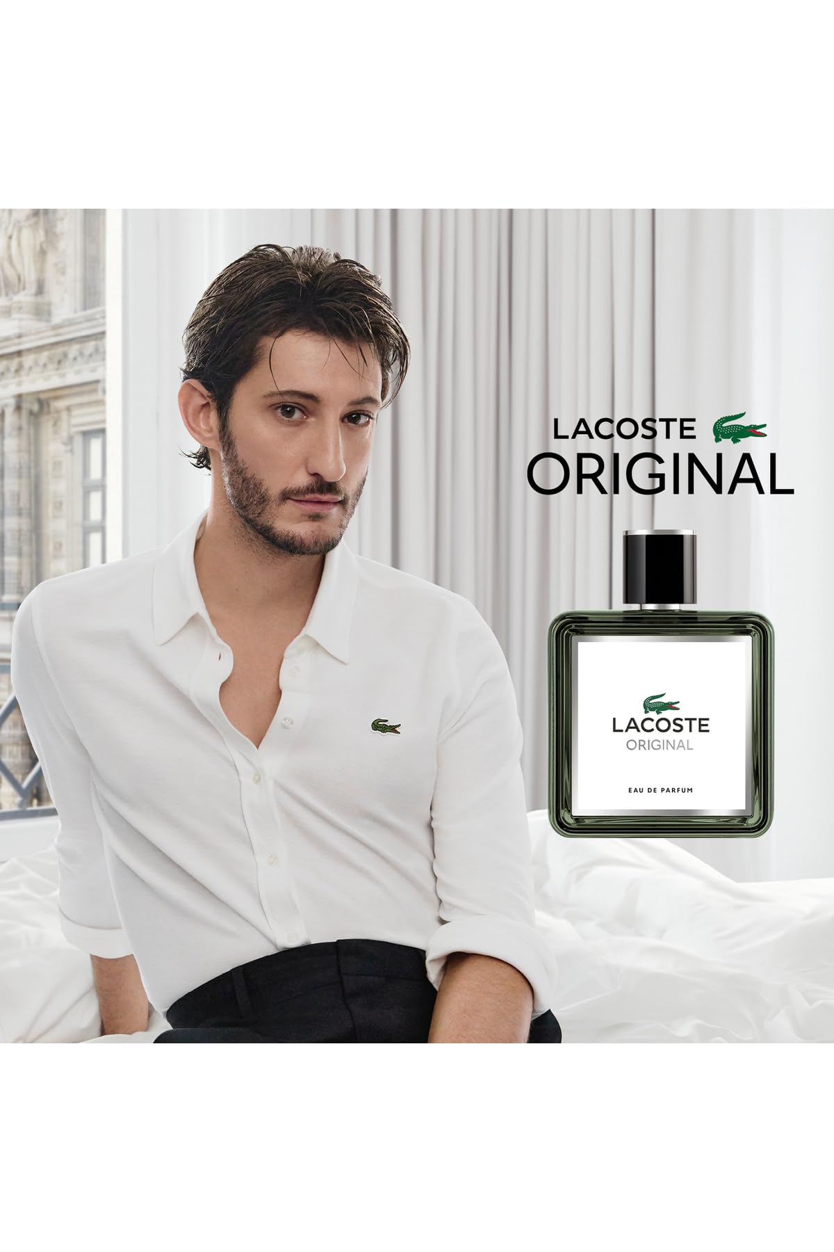 Lacoste Original Fougere Woody Ambery With Notes of Pink Pepper Lavender and - Thumbnail 3