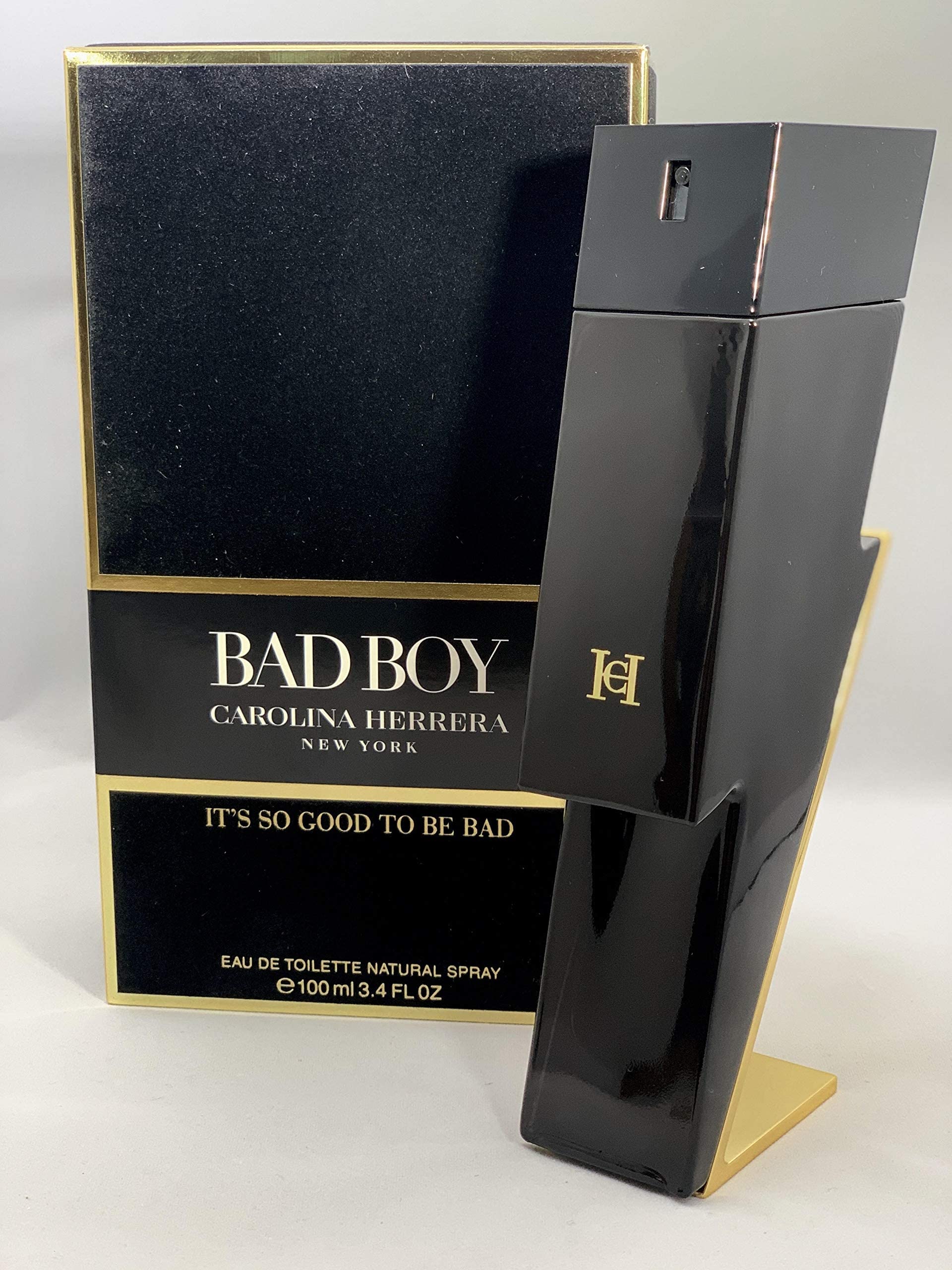 Carolina Herrera Bad Boy EDT 3.4 oz - Thumbnail 3