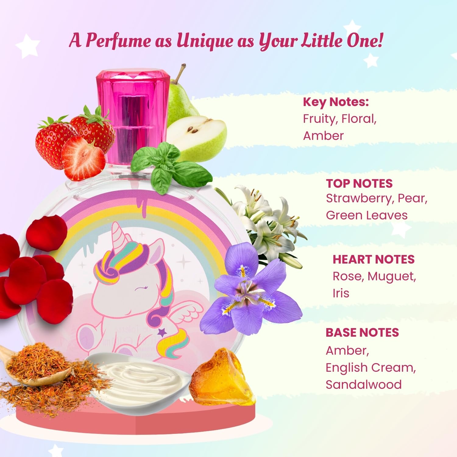[Set] Eau My Unicorn 3.4 L +lipgloss +pompom Keychain + Zip Case Spain 4pcs Bybox EDT - Thumbnail 3