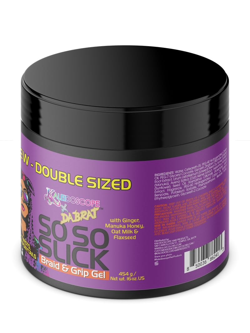 Kaleidoscope X Da Brat So So Slick Braid and Grip Gel 16 oz - Thumbnail 3