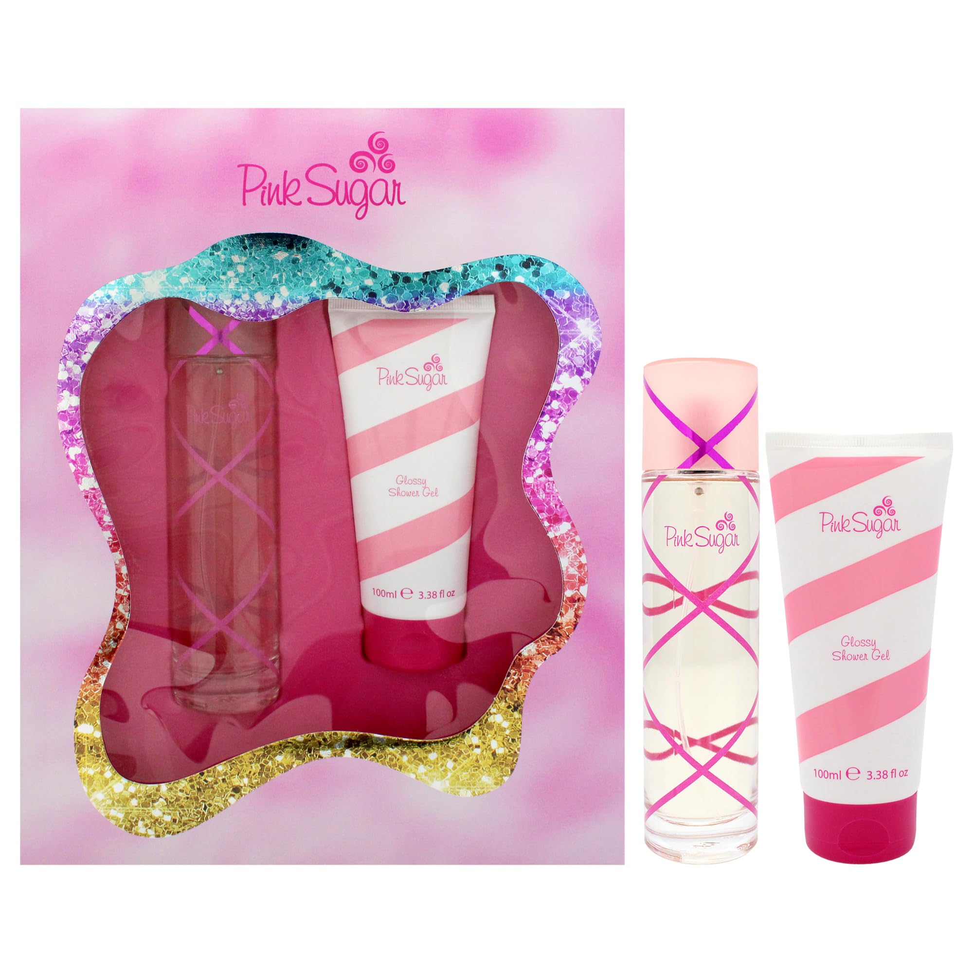 [Set] Pink Sugar By Aqualina 3.4 L + 3.4 S/g Italy 4pcs Bybox EDT