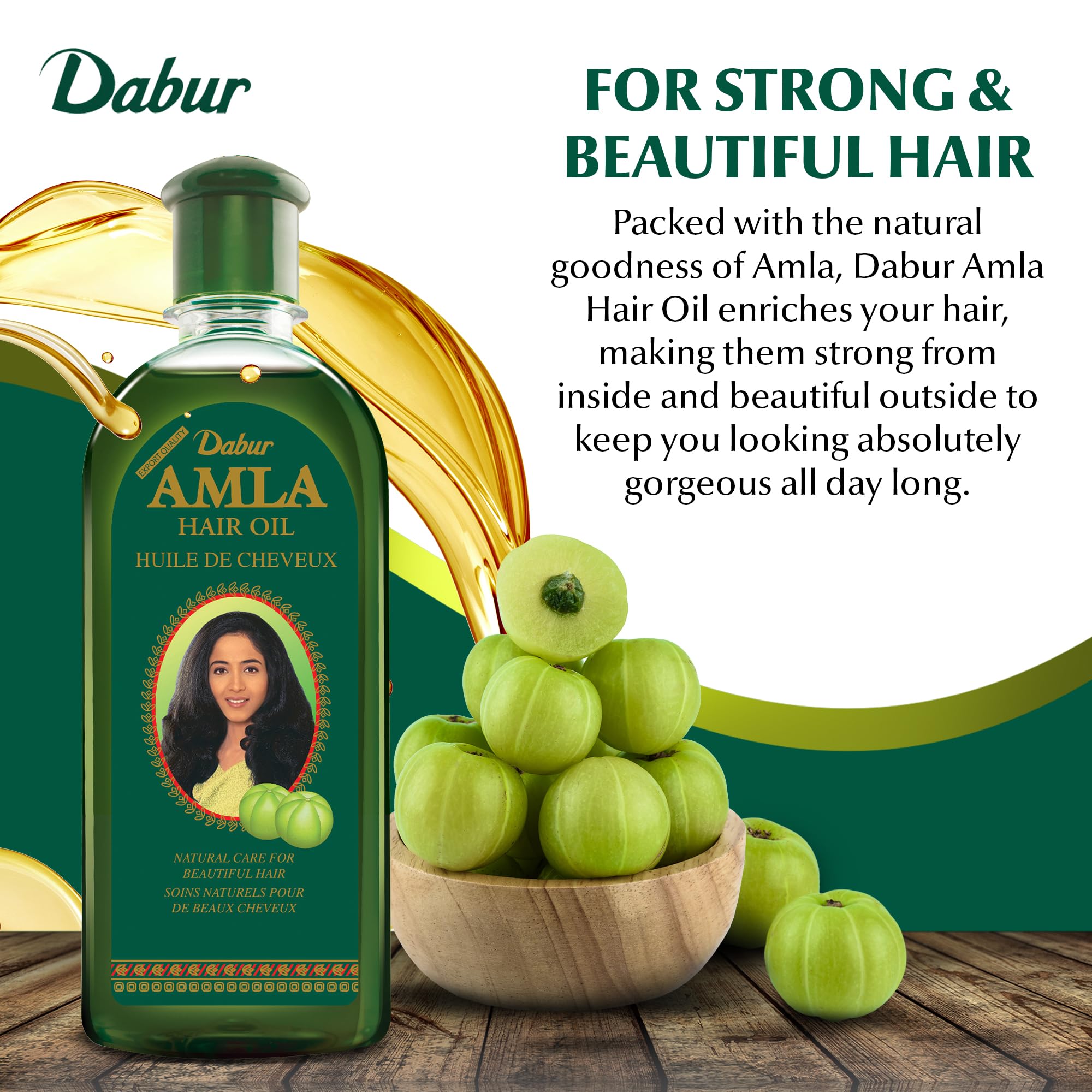 Dabur Amla Naturl Hair Oil10.14 - Thumbnail 2