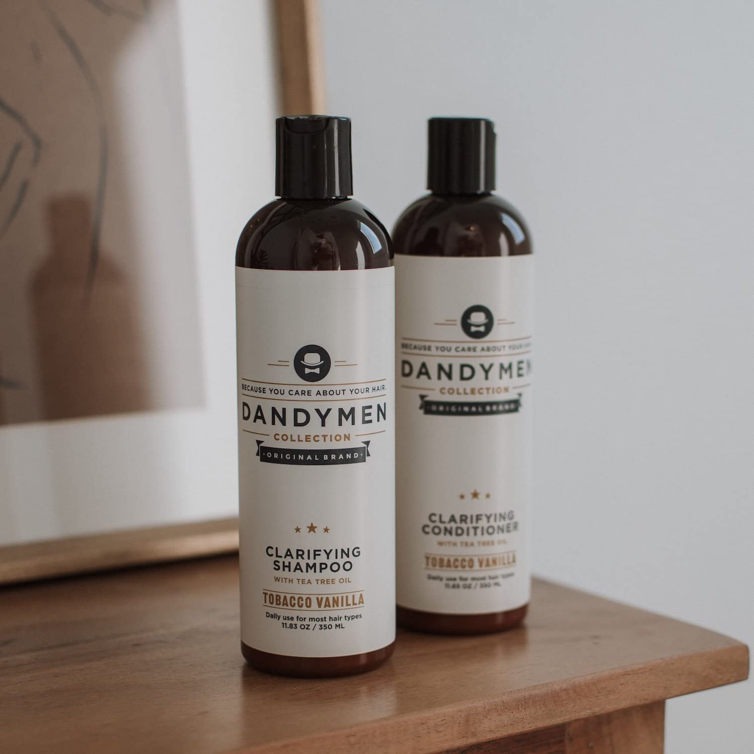 Dandymen Clarifying Shampoo With Tea Tree Oil 11.83 oz - Thumbnail 3