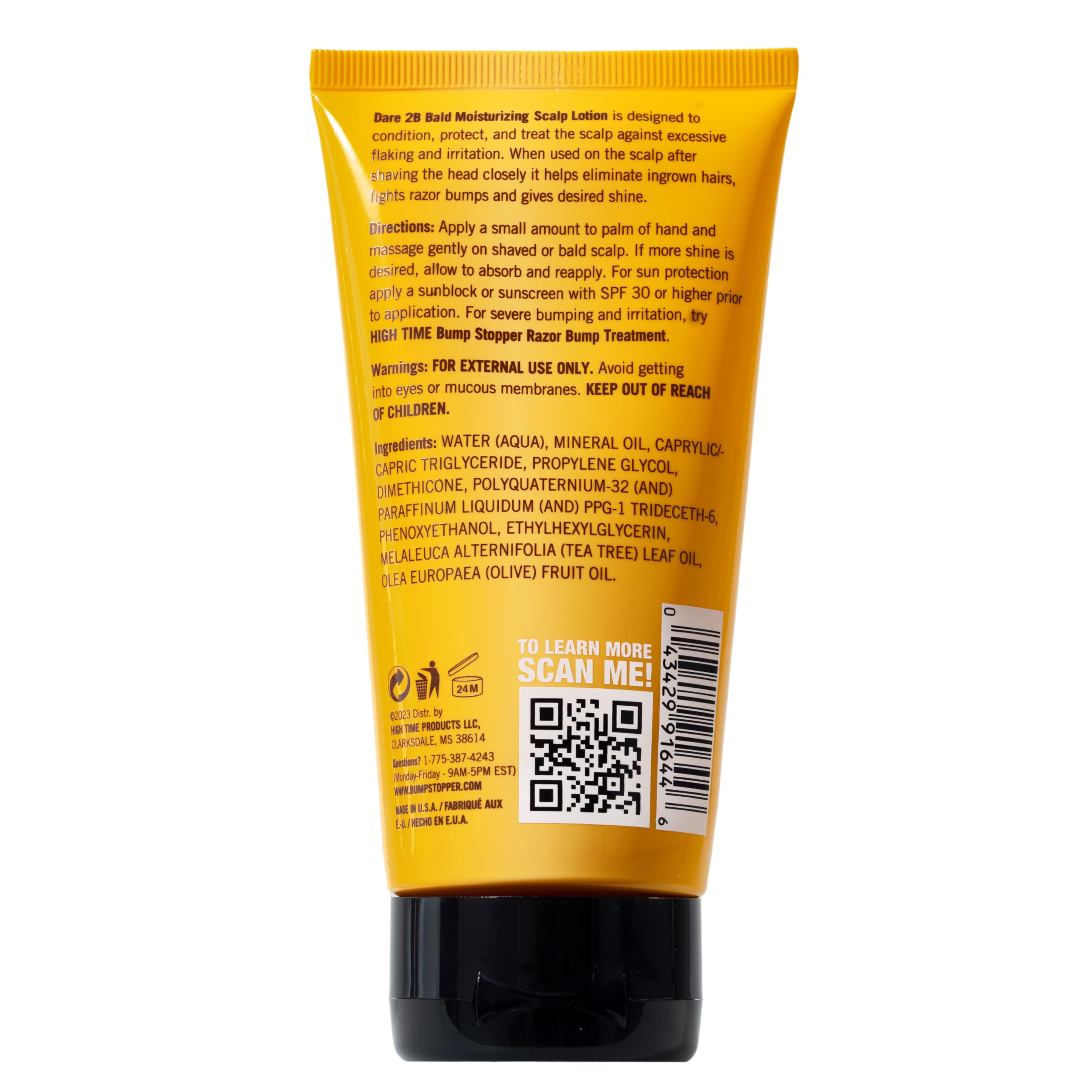 Dare 2b Bald High Time Scalp Moisturizer Lotion | After Shave Lotion | Bald - Thumbnail 2