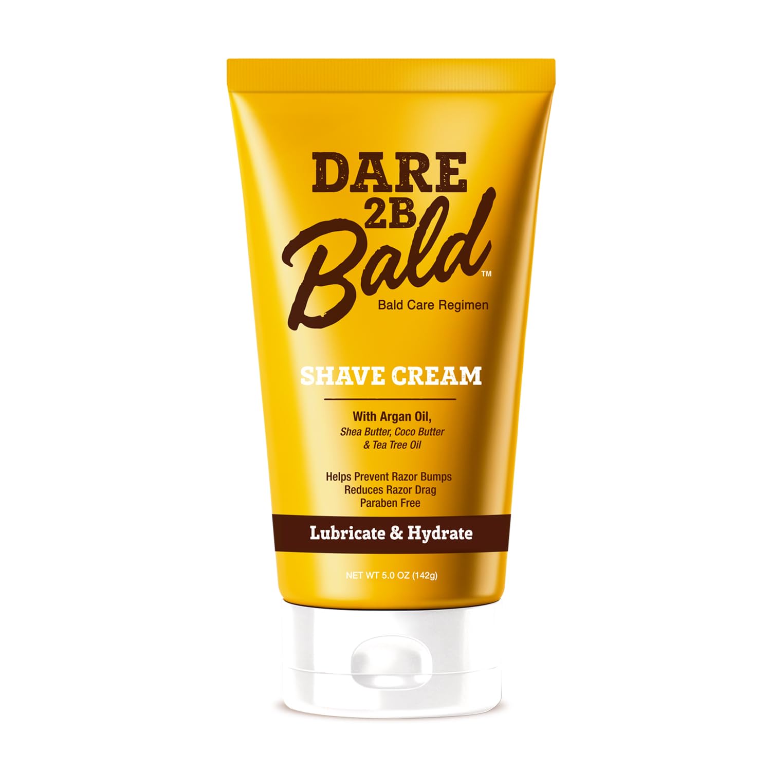 Dare 2b Bald Shaving Cream Sensitive Skin | Natural Shaving Cream With Argan