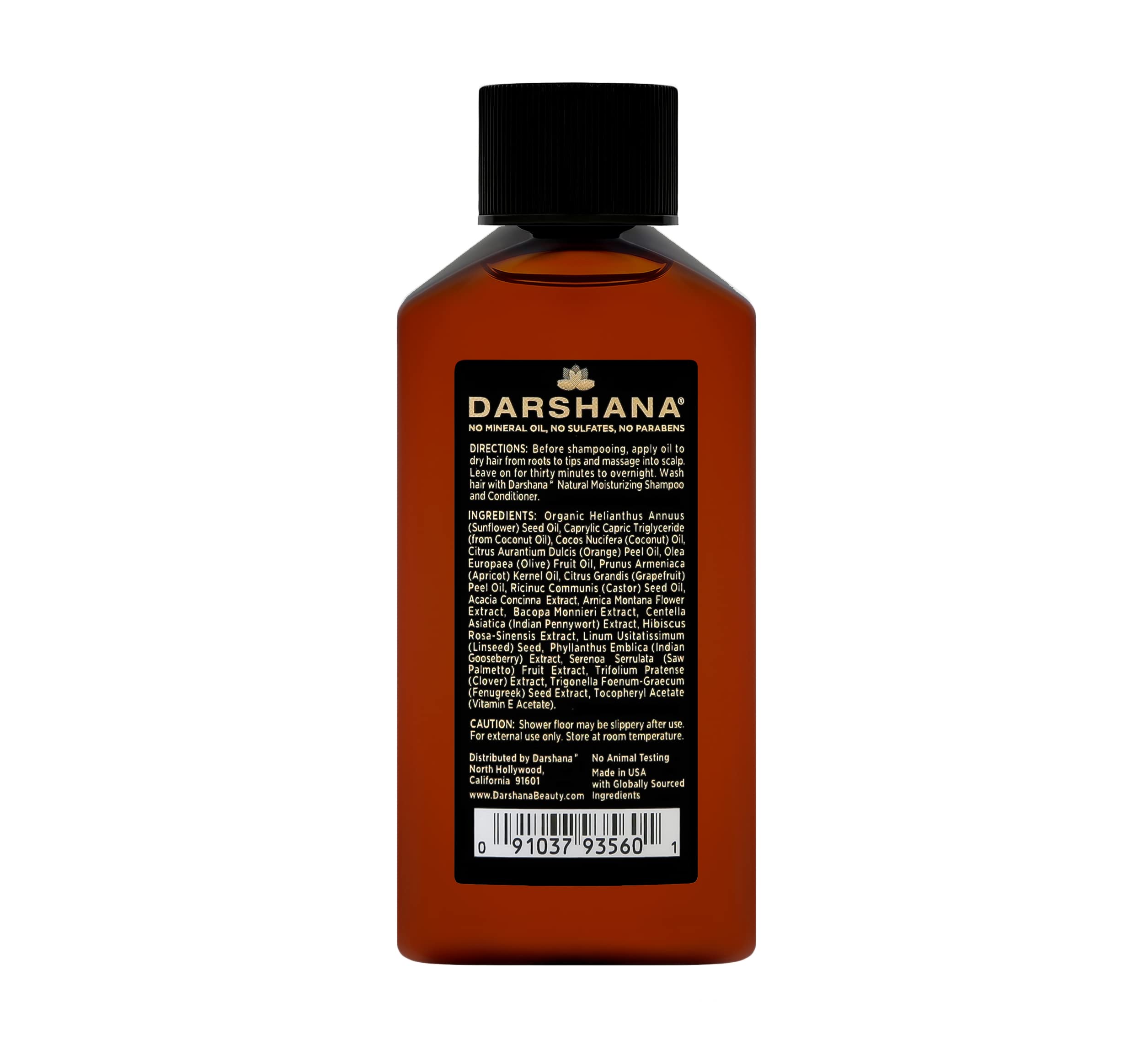 Darshana Natural Indian Hair Oil With Ayurvedic Botanicals - Thumbnail 2