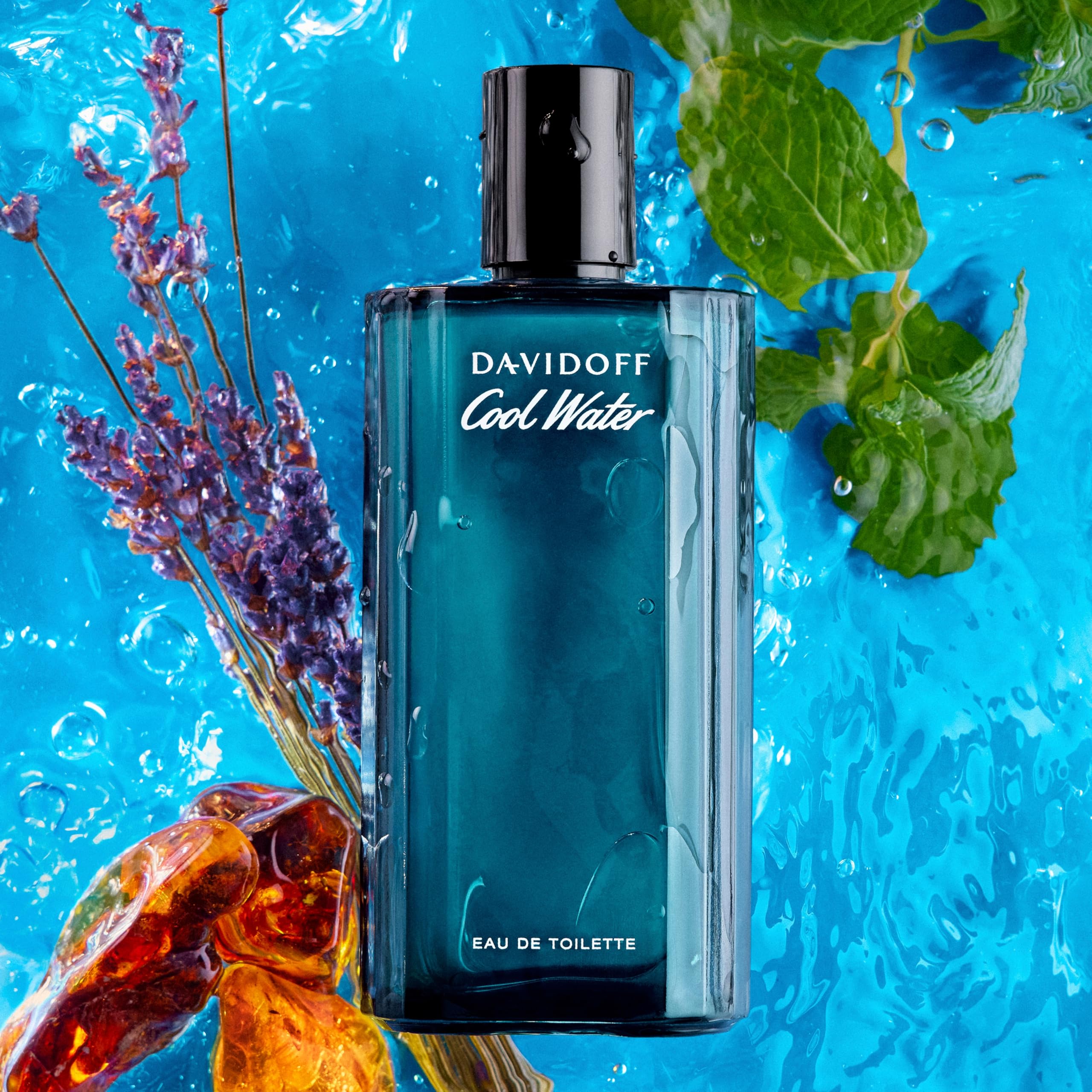 Davidoff Cool Water Aromatic Cologne With Notes of Coriander Mint Lavender