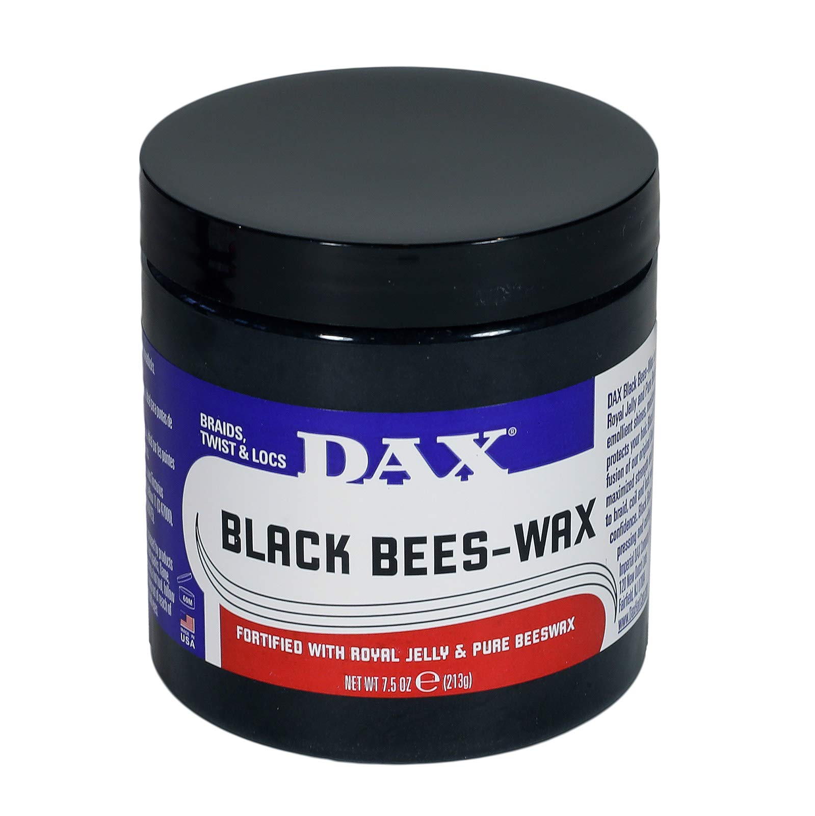 Dax Black Bees Wax 7.5 oz