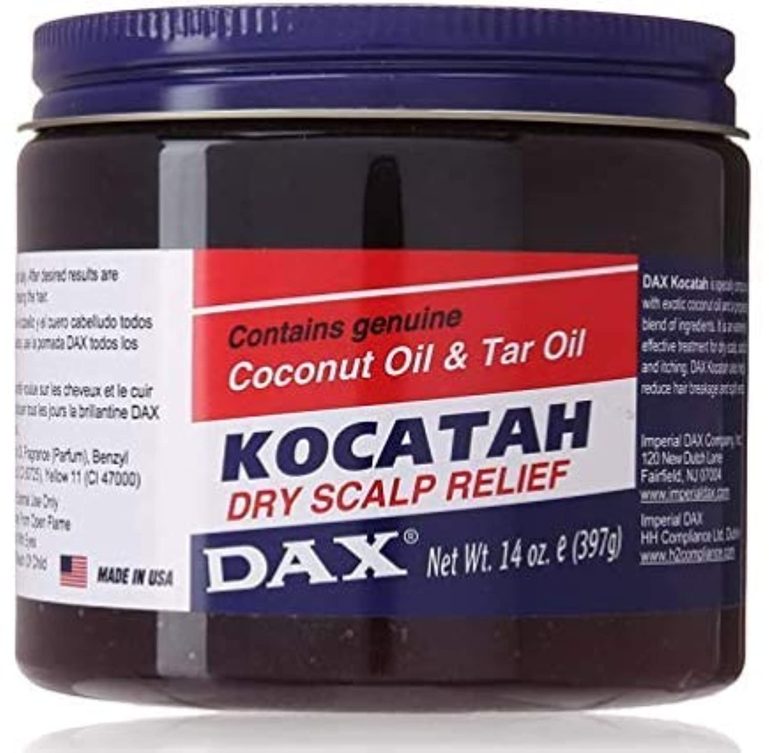 Dax Kocatah Dry Scalp Jar 414 ml (14 oz) - Thumbnail 2