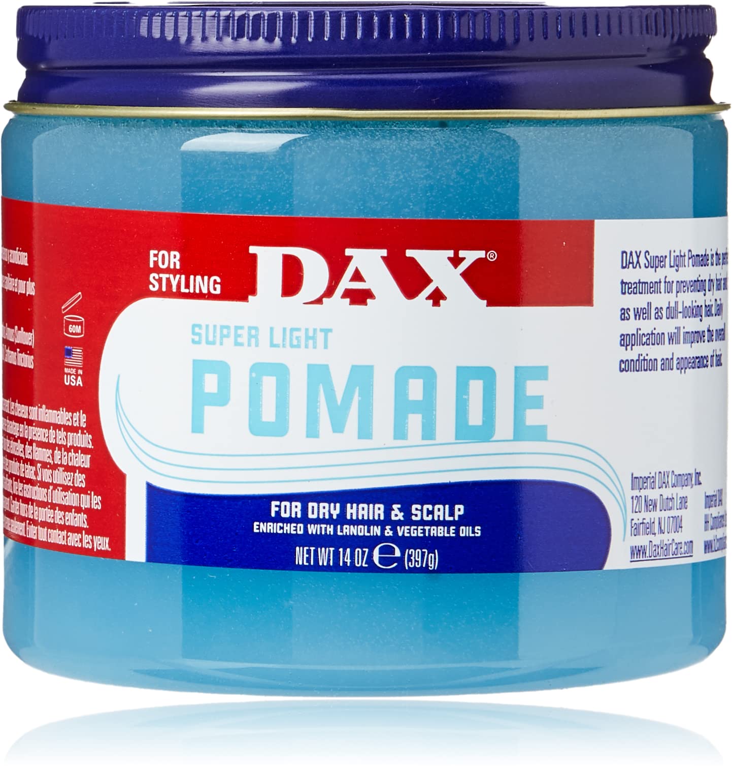 Dax Super Light Pomade 14 oz - Thumbnail 2