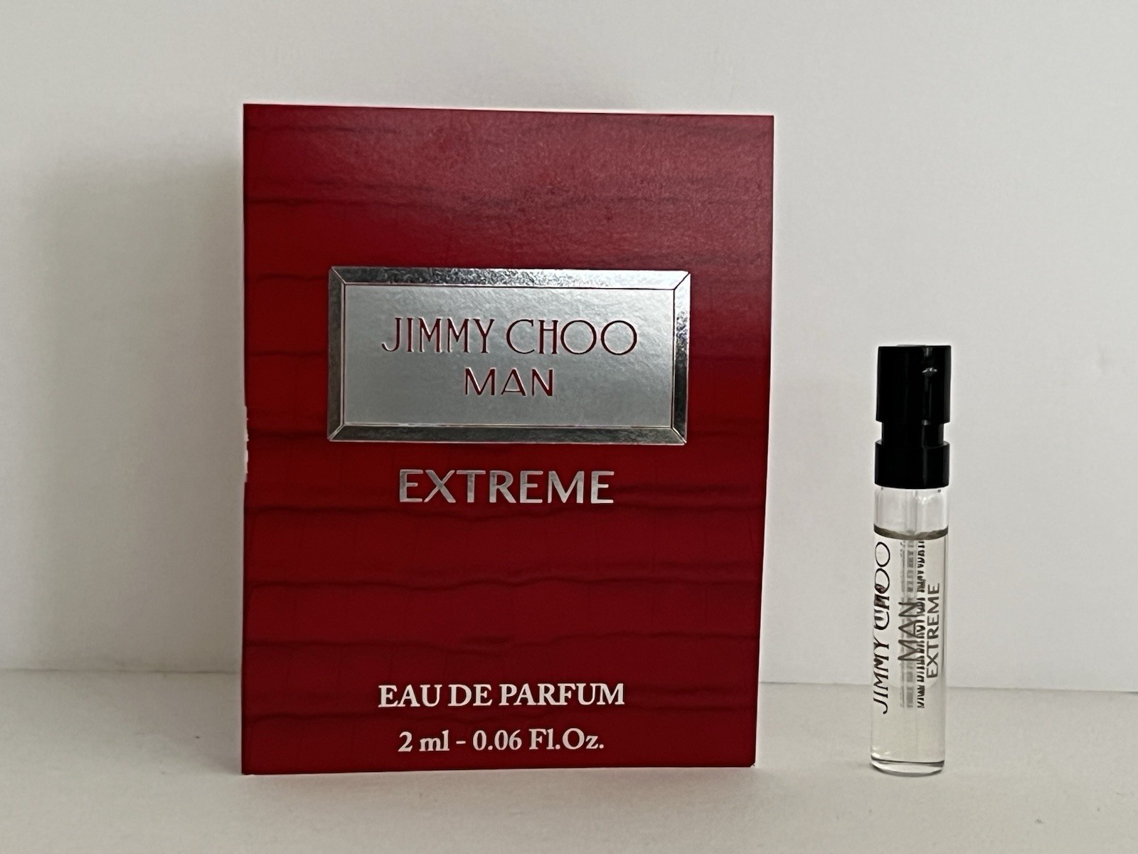 [Vial] Jimmy Choo Man Extreme Fragrances 3386460148757 For Men EDP 0.06 oz - Thumbnail 3