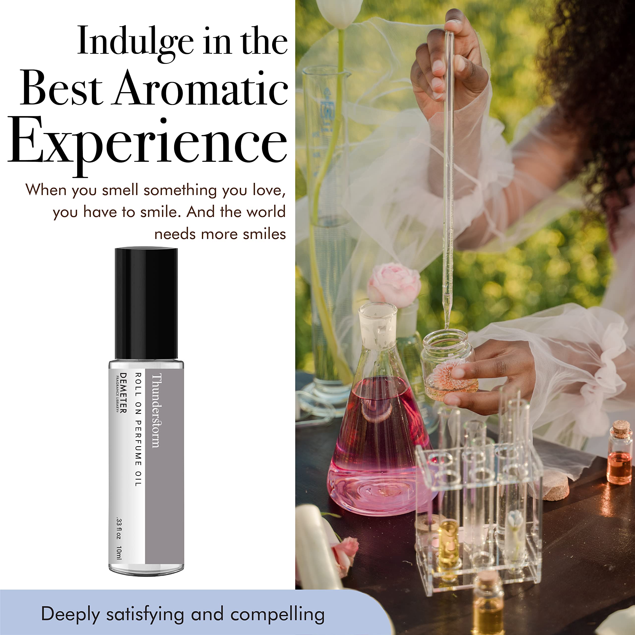 [Mini] Demeter Thunderstorm Roll On Oil Long Lasting 0.33 oz - Thumbnail 2