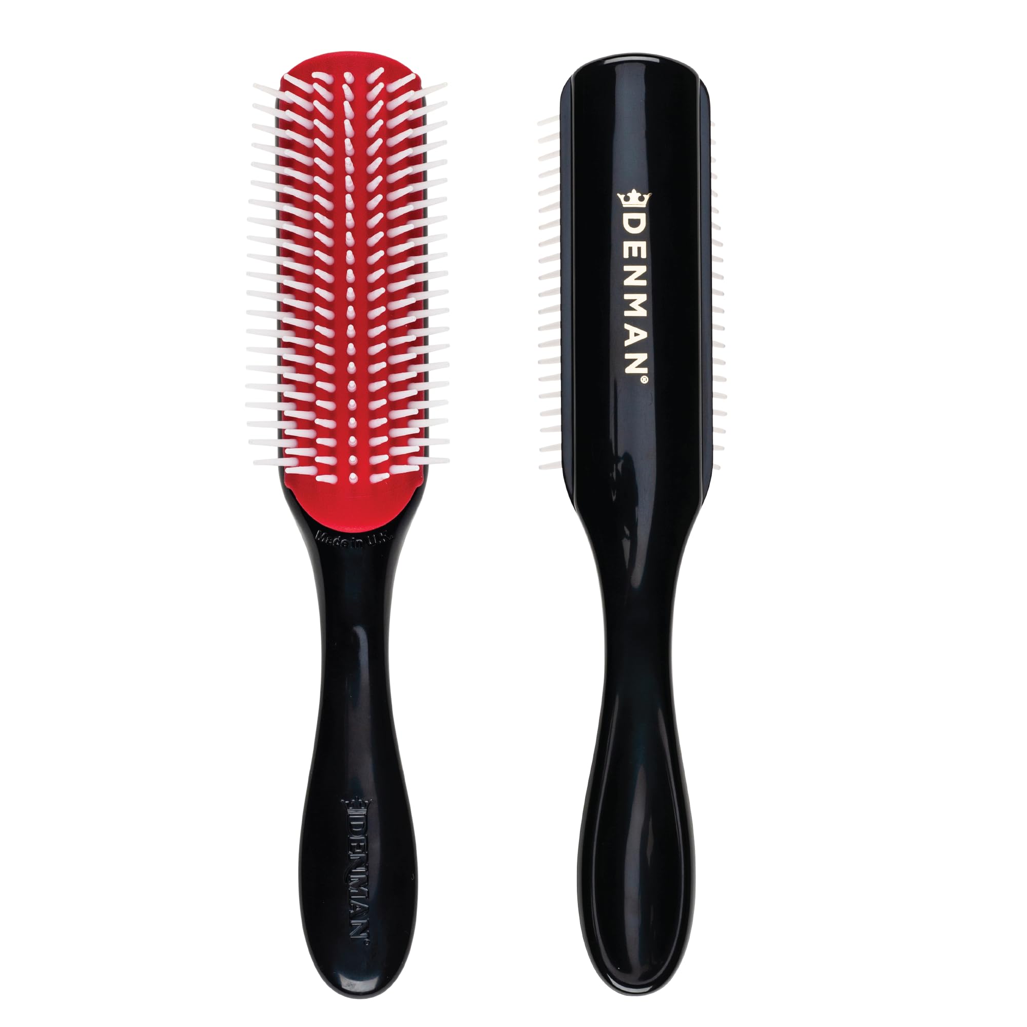 Denman Curly Hair Brush D3 7 Row Styling Brush for Detangling Separating