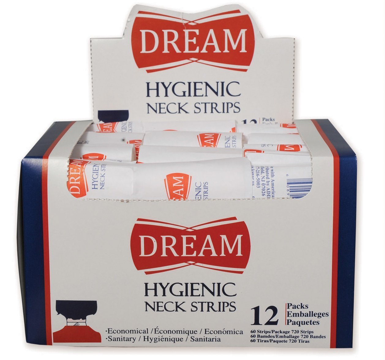 Dream Hygienic Neck Strips 720 Count - Thumbnail 1