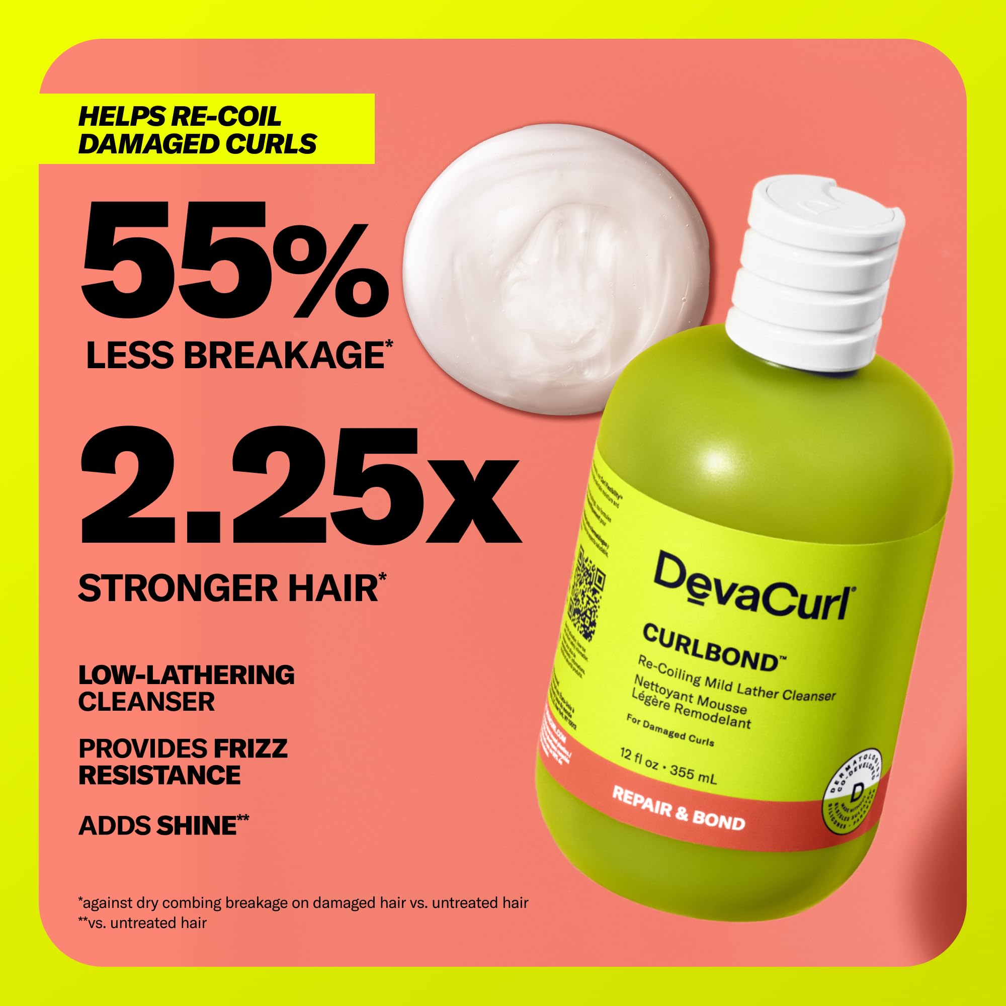 Devacurl Curlbond Re Coiling Mild Lather Cleanser Cozy Getaway 32 Fl. Oz. - Thumbnail 3