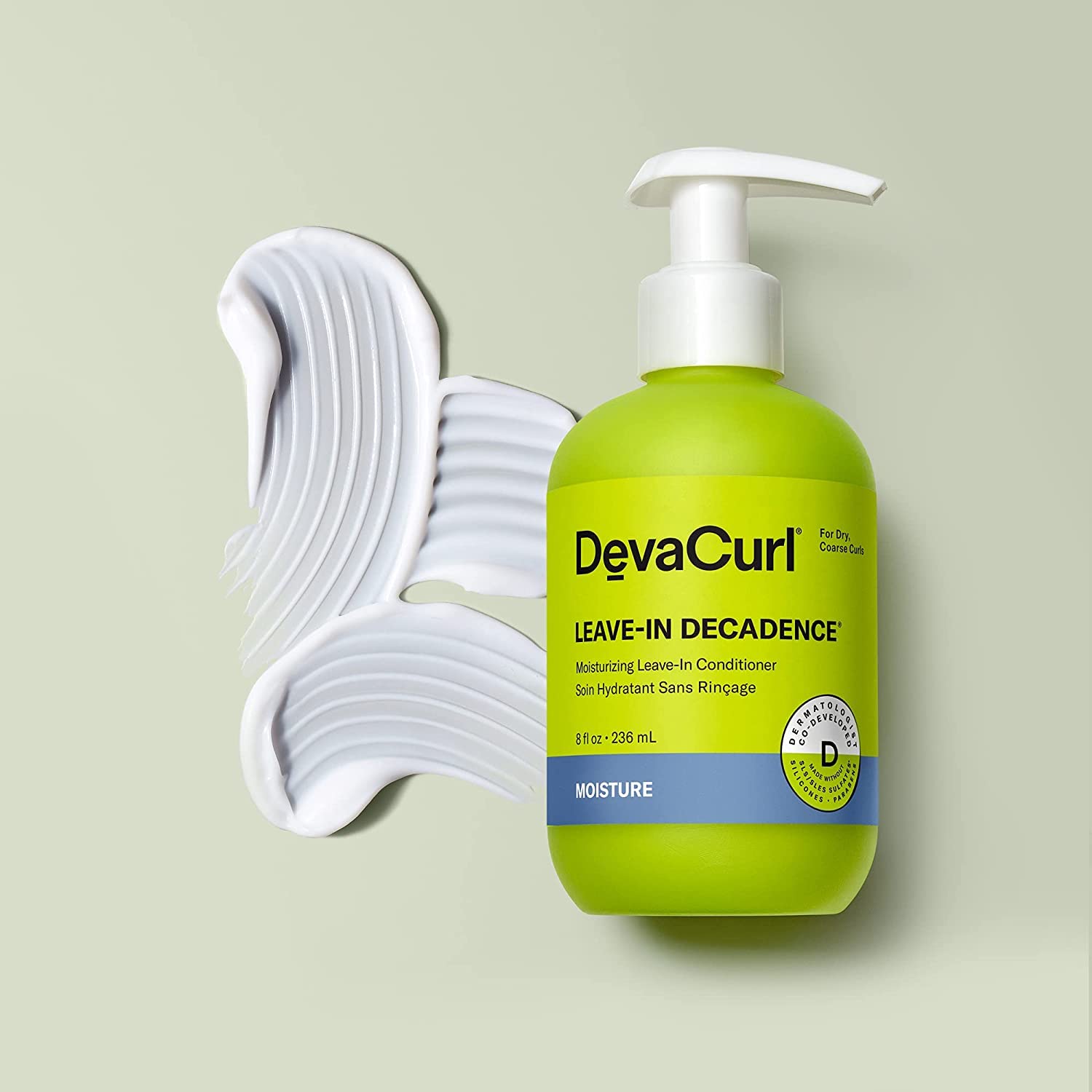 Devacurl Leave In Decadence® Moisturizing Leave In Conditioner Green Oasis 7.6 - Thumbnail 2