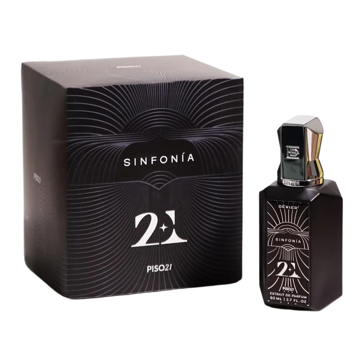 Devier Sinfonia 21 Spicy Woody Floral Extrait de Parfum for Everyone / 80 ml - Thumbnail 2
