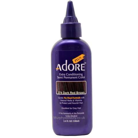 Adore Plus #374 Dark Red Brown