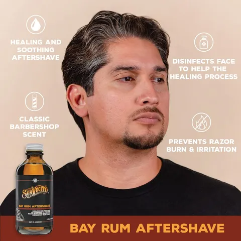 Suavecito Bay Rum Aftershave 4 oz