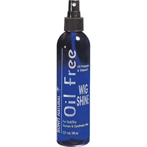 Bonfi Natural Oil Free Wig Shine Lightweight Gloss Frizz Control for Wigs