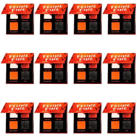(12-pack) Alamar X Cheetos Eyeshadow Palette Quad