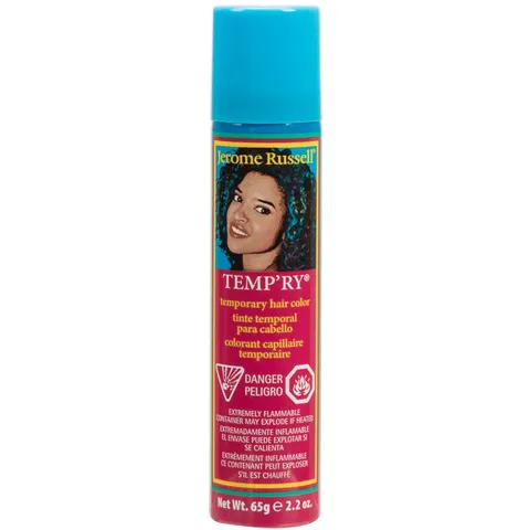 Jerome Russell Intense Blue On Hair Dye Fast Drying Non Sticky Vivid Color for