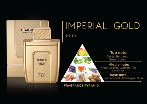 Orientica Le Motif Imperial Gold