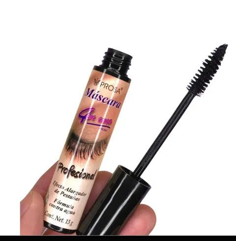 (10-pack) Prosa Maxi Volume Silicone Brush Black 4 in 1 Professional Mascara