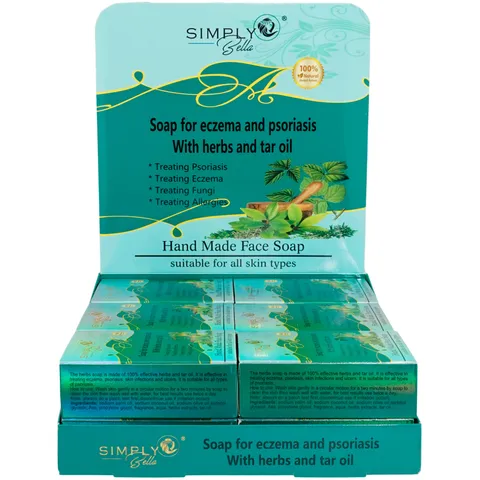 (12-pack) Simply Bella Soap For Eczema And Psoriasis