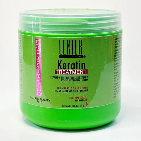 Lenier Keratin Deep Repair Hair Treatment 16 oz