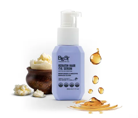 (12-pack) Blest Keratin Hair Oil Serum